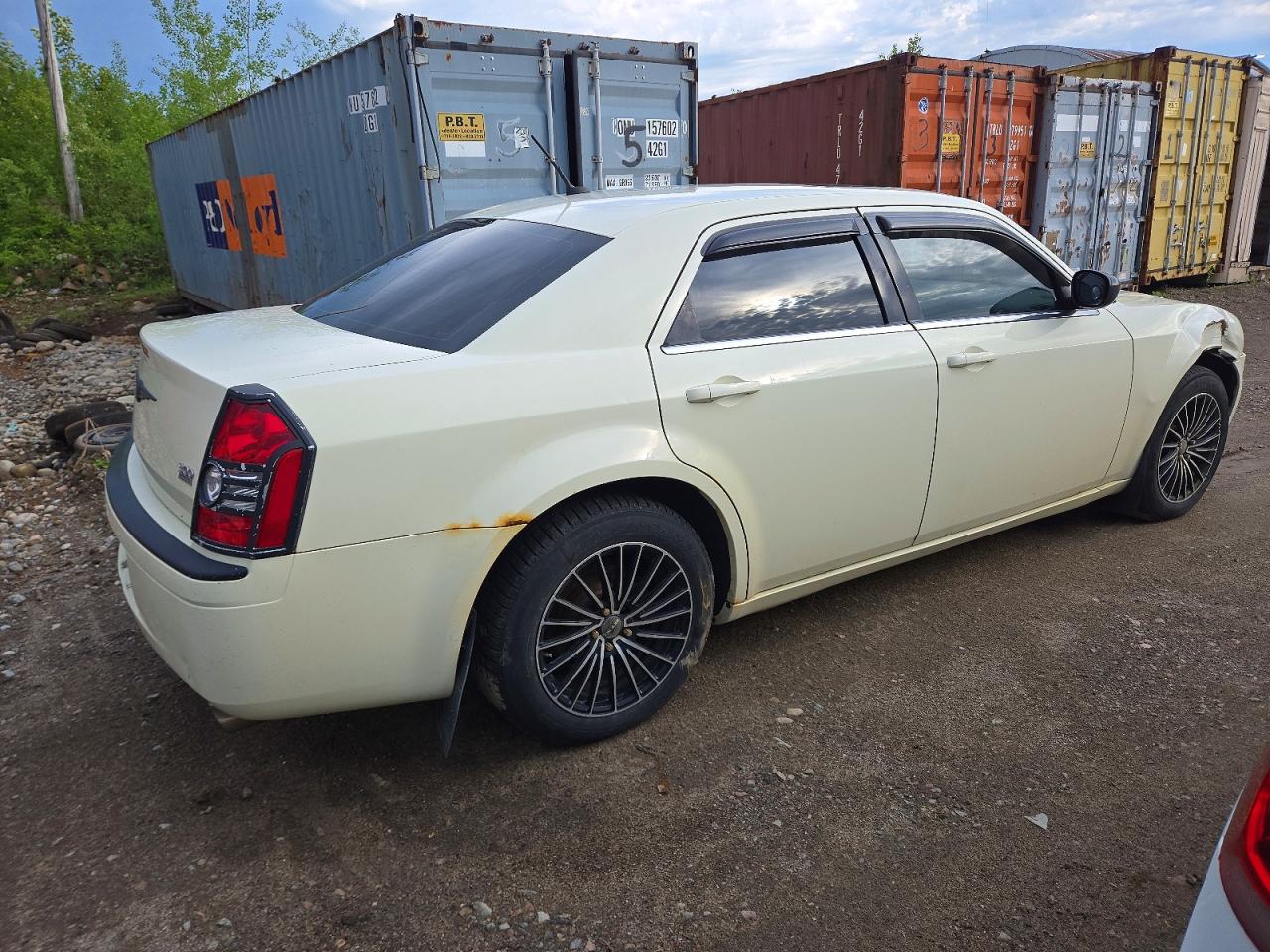 2008 Chrysler 300 Limited Белый vin: 2C3KA33GX8H307896