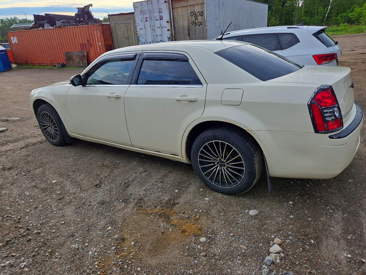 2008 Chrysler 300 Limited Белый vin: 2C3KA33GX8H307896