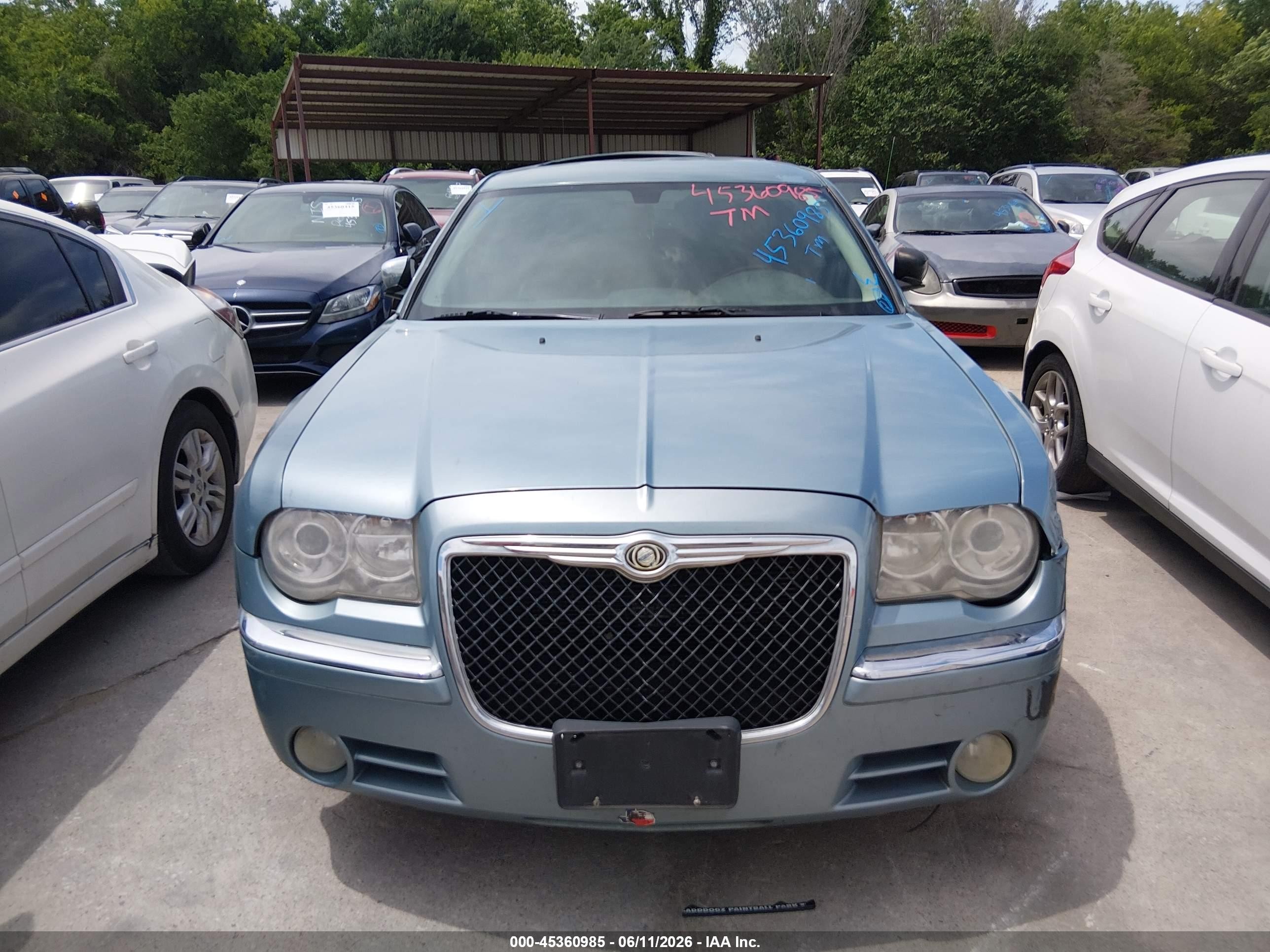 2009 Chrysler 300 Limited Turquoise vin: 2C3KA33V59H570720