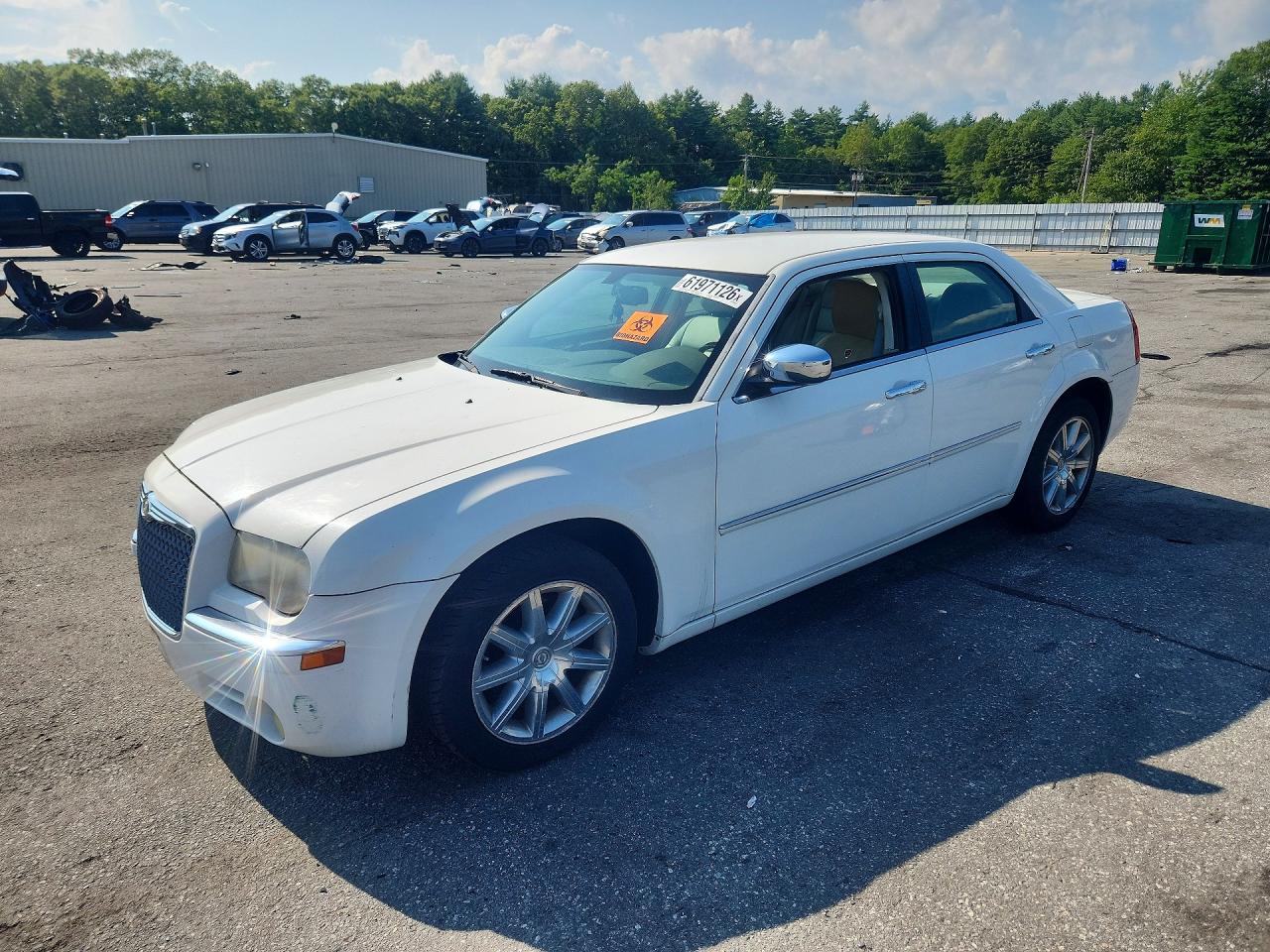 2009 Chrysler 300 Limited White vin: 2C3KA33V69H604065