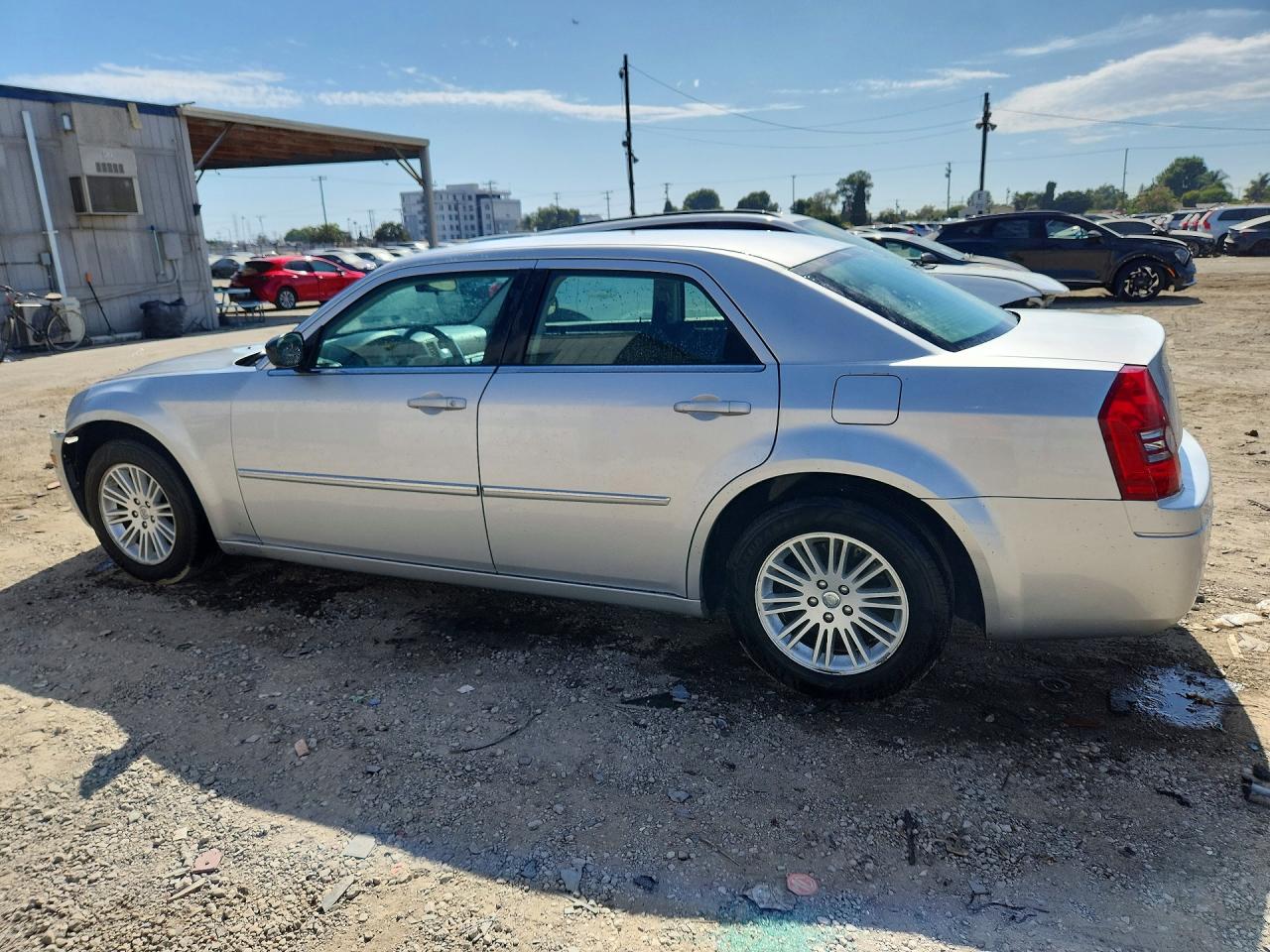 2009 Chrysler 300 Lx Silver vin: 2C3KA43D09H598325