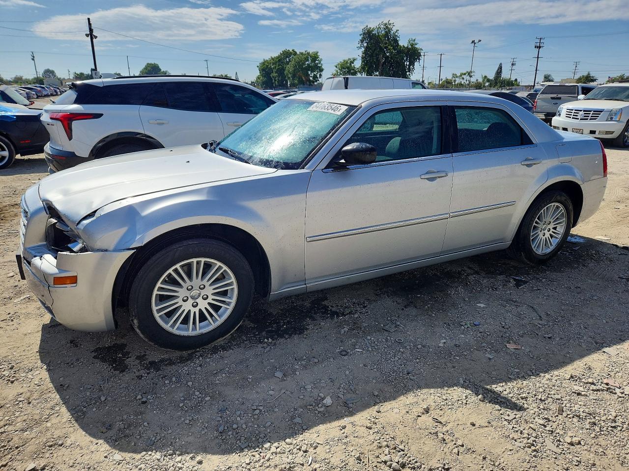 2009 Chrysler 300 Lx Silver vin: 2C3KA43D09H598325