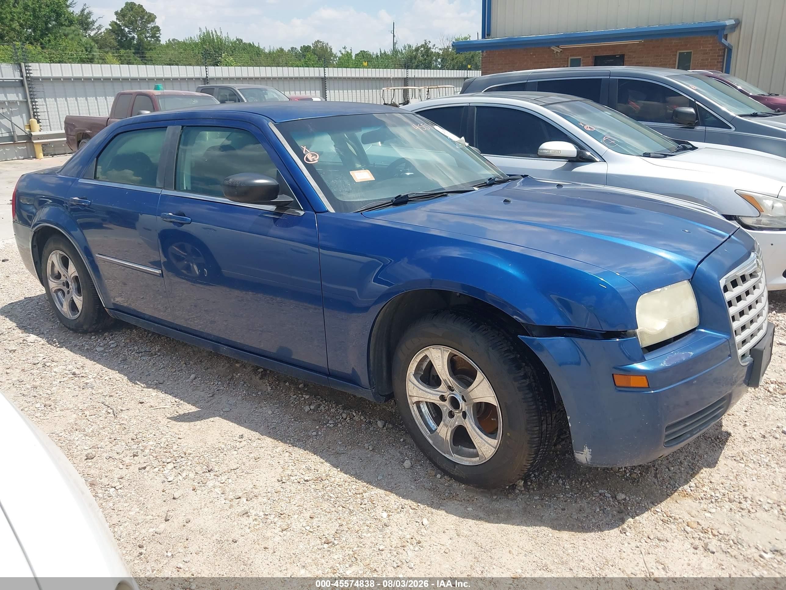 2009 Chrysler 300 Lx Синий vin: 2C3KA43D09H612711