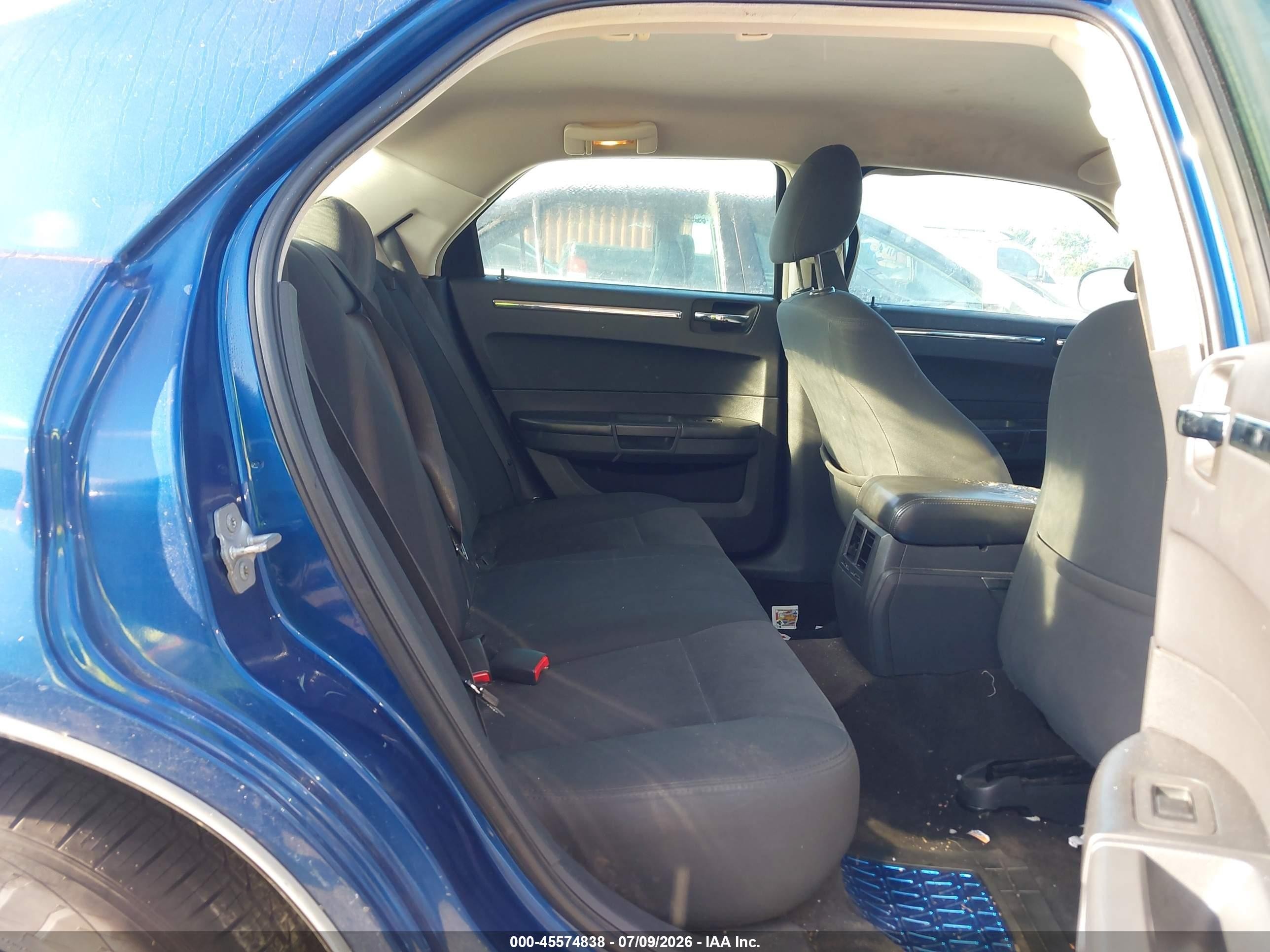 2009 Chrysler 300 Lx Blue vin: 2C3KA43D09H612711
