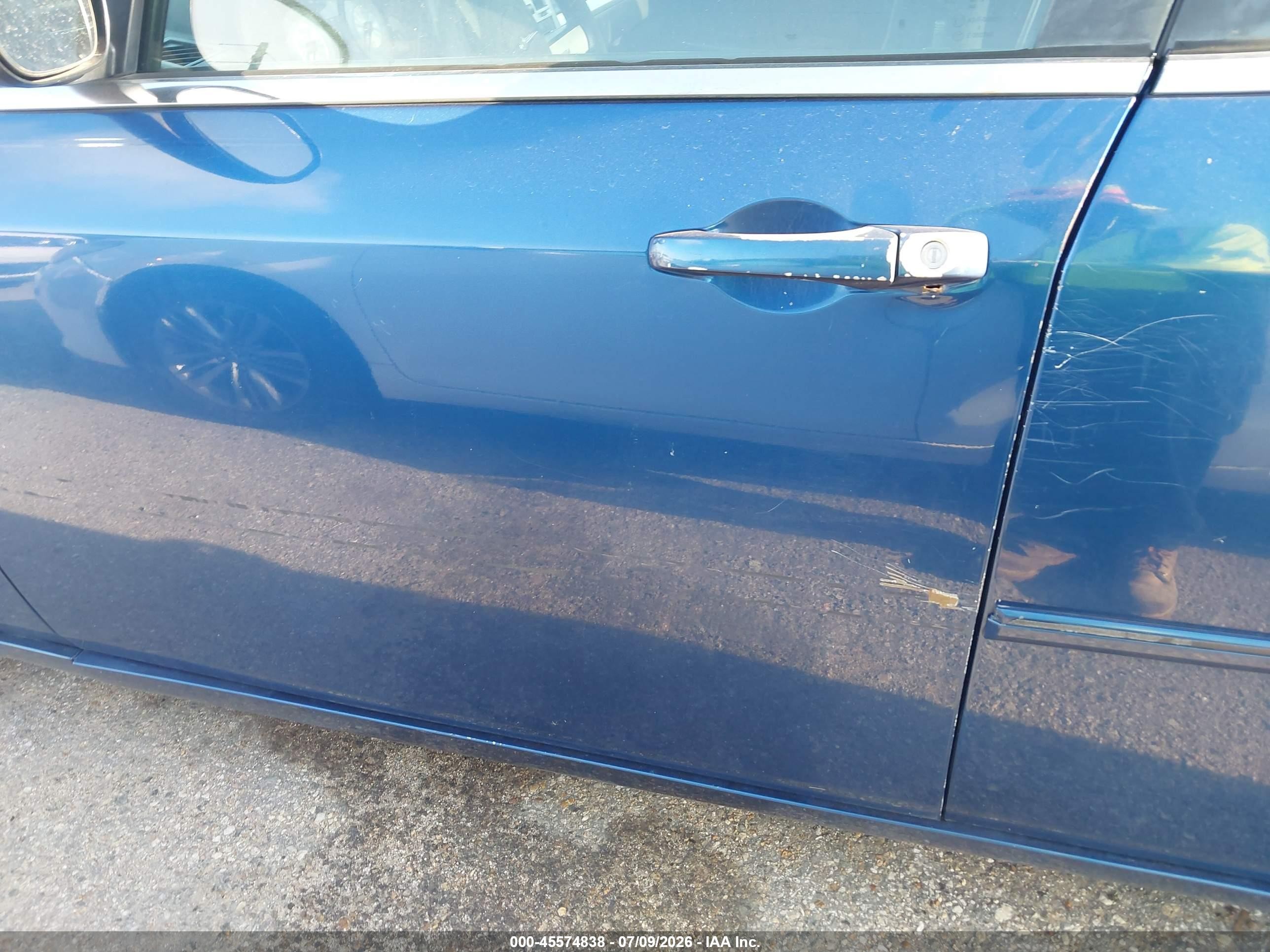 2009 Chrysler 300 Lx Blue vin: 2C3KA43D09H612711