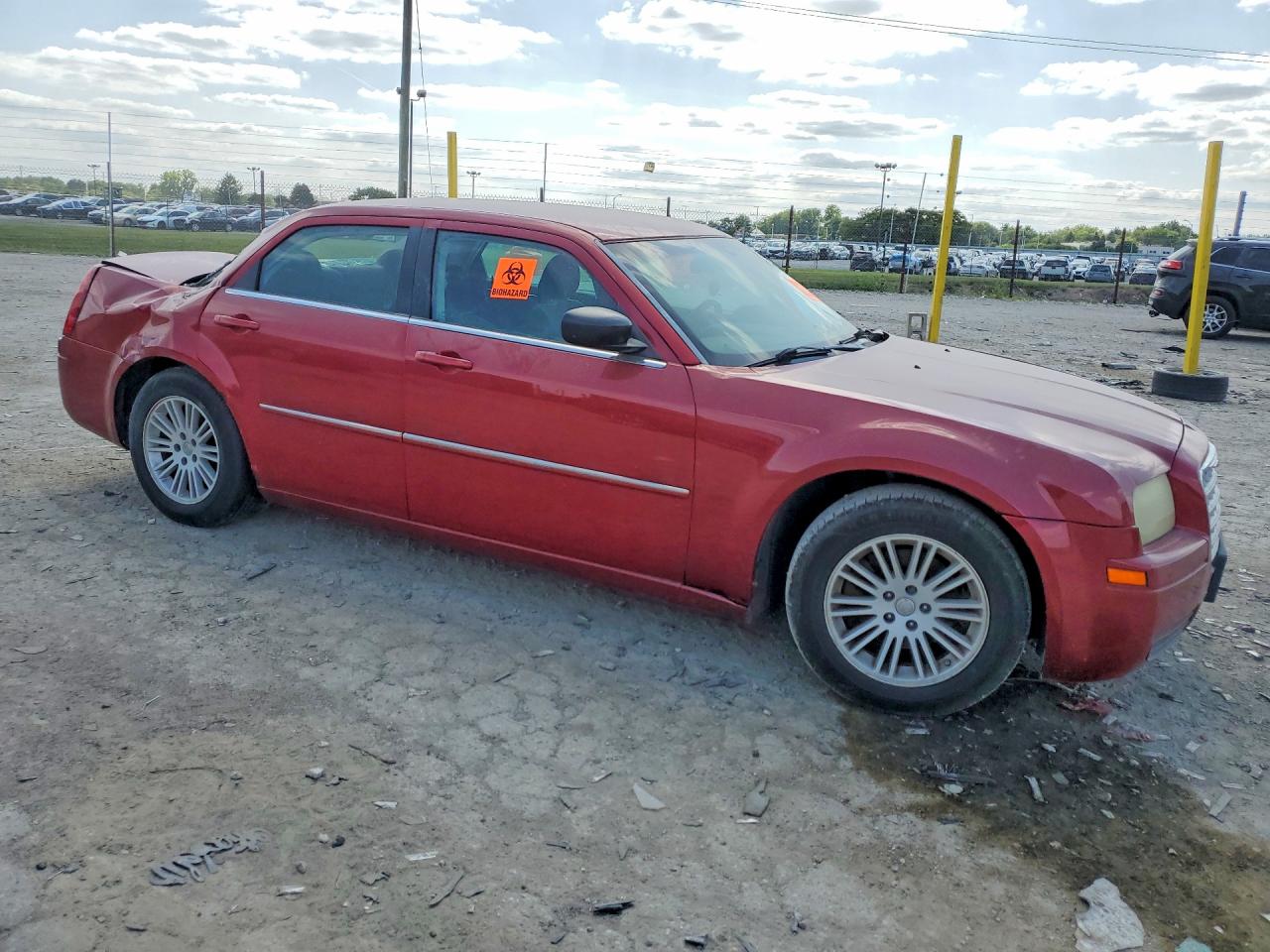 2009 Chrysler 300 Lx Красный vin: 2C3KA43D29H553483