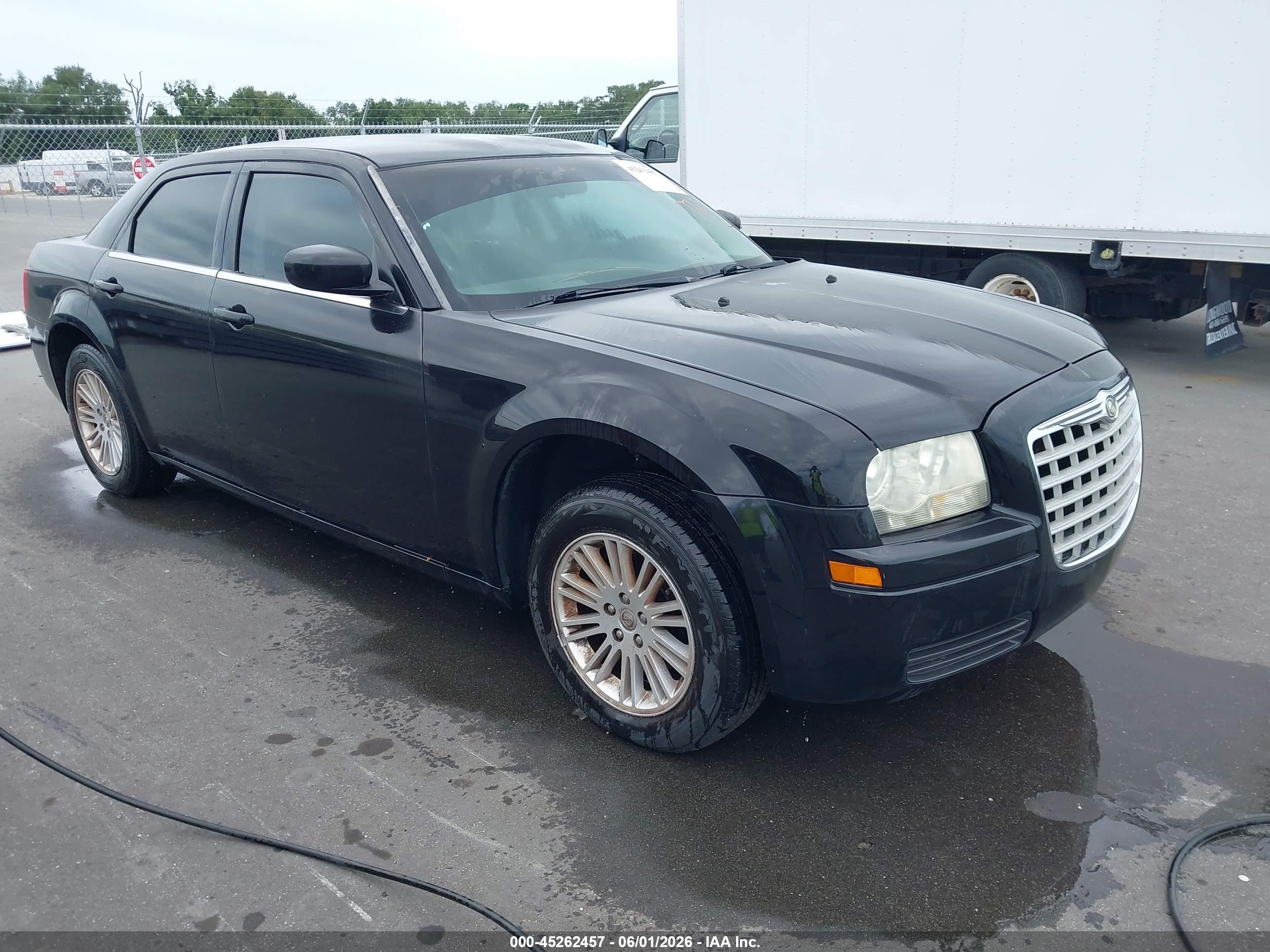 2009 Chrysler 300 Lx Black vin: 2C3KA43D49H505547