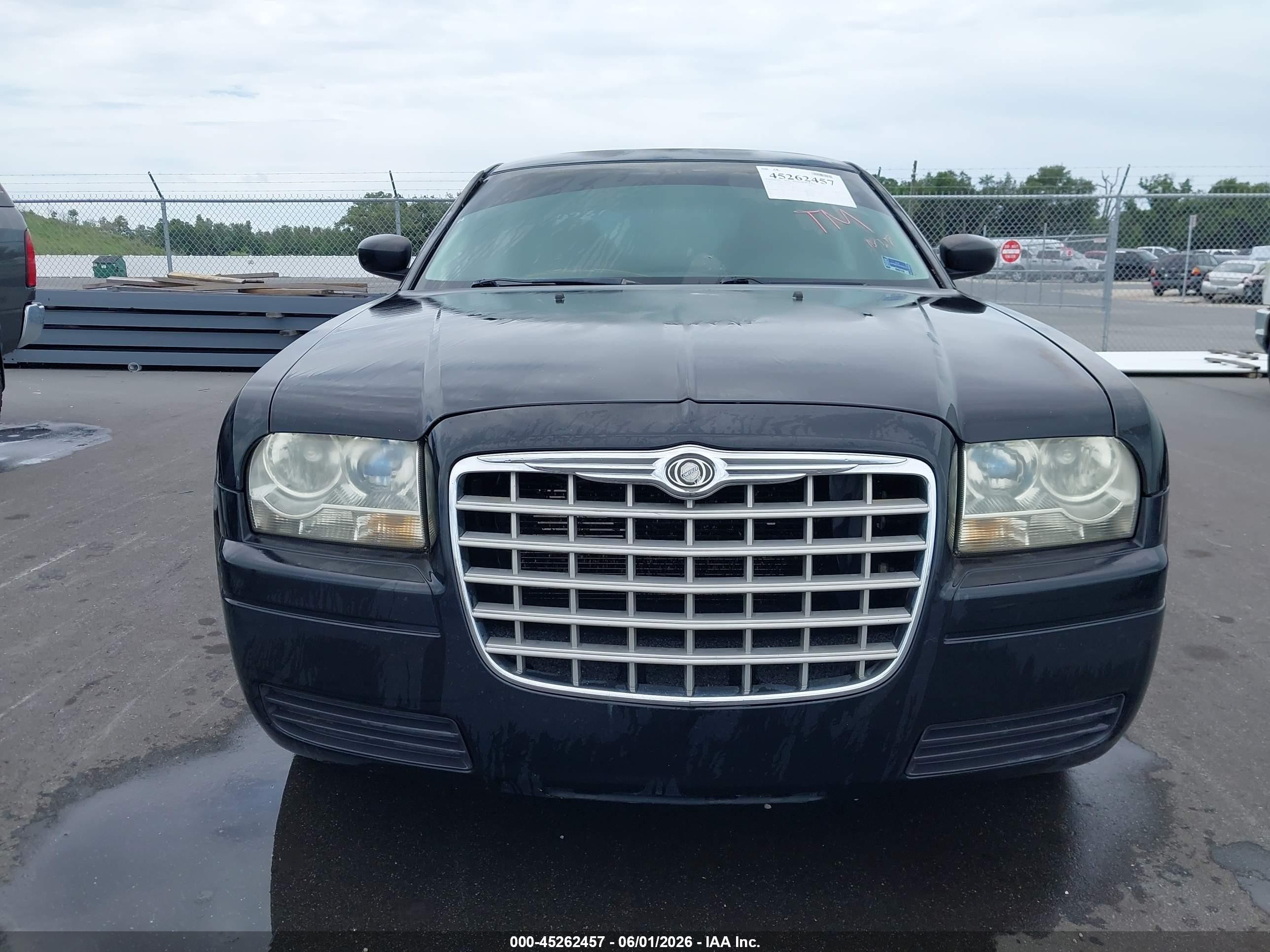 2009 Chrysler 300 Lx Black vin: 2C3KA43D49H505547