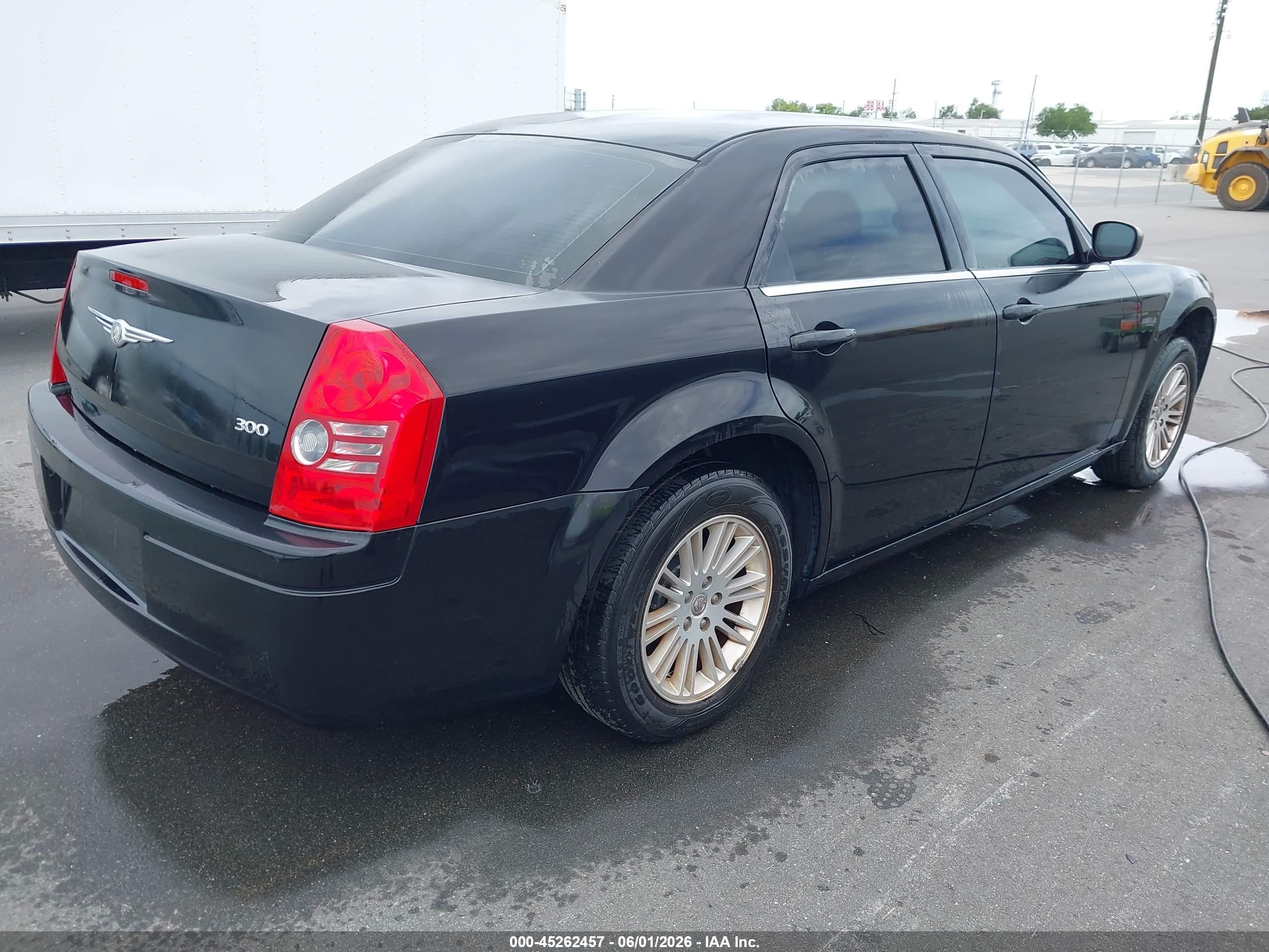 2009 Chrysler 300 Lx Black vin: 2C3KA43D49H505547