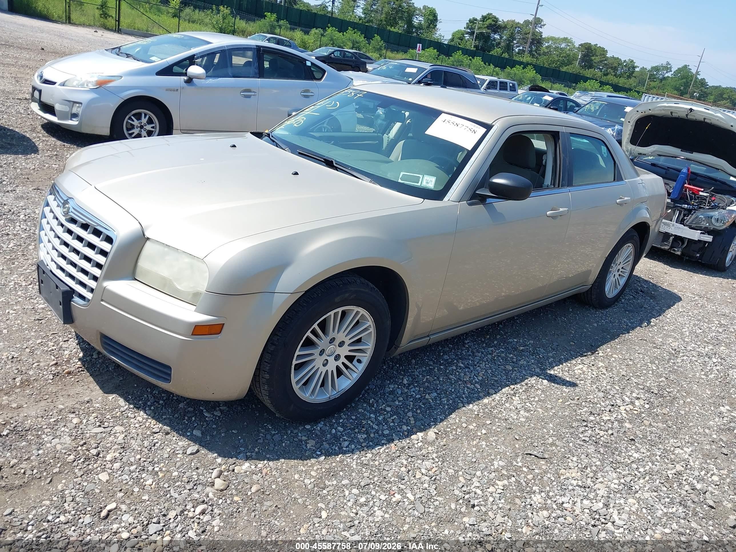 2009 Chrysler 300 Lx Gold vin: 2C3KA43D49H544252