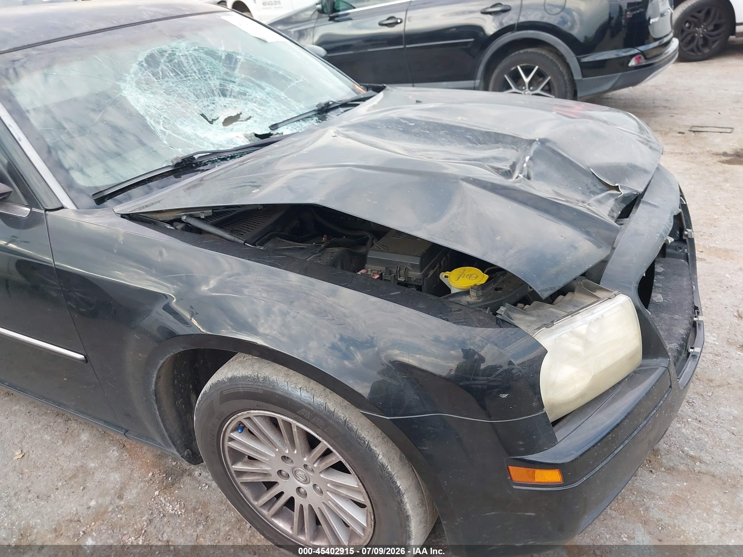2009 Chrysler 300 Lx Black vin: 2C3KA43D59H556992