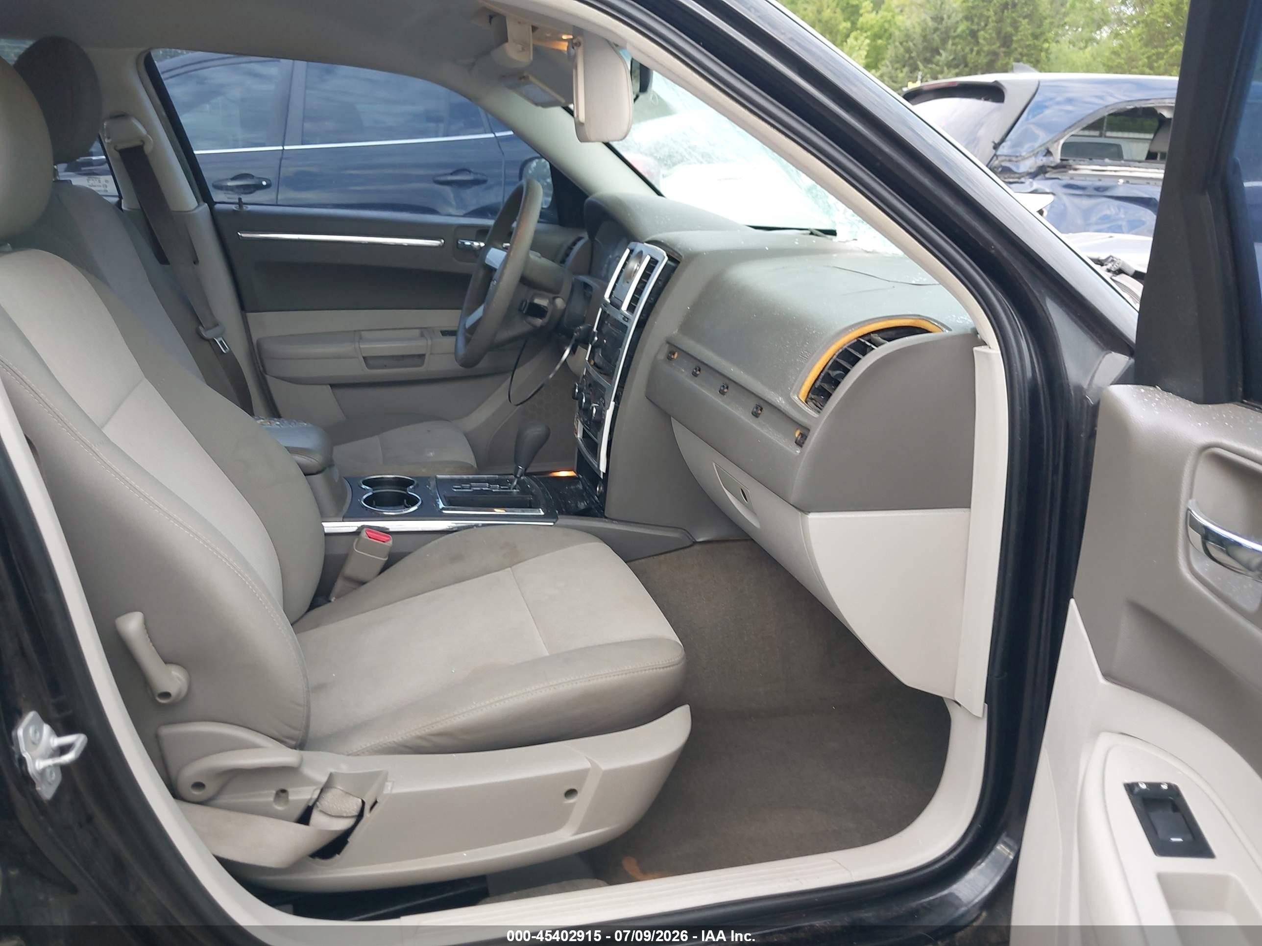 2009 Chrysler 300 Lx Black vin: 2C3KA43D59H556992