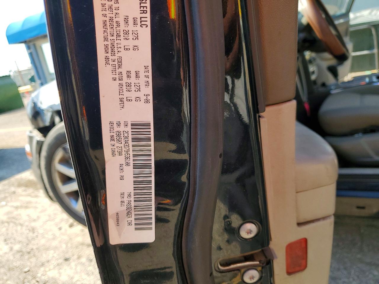 2009 Chrysler 300 Lx Gray vin: 2C3KA43D79H536100