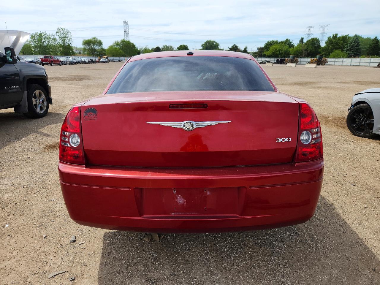 2009 Chrysler 300 Lx Red vin: 2C3KA43D89H506233