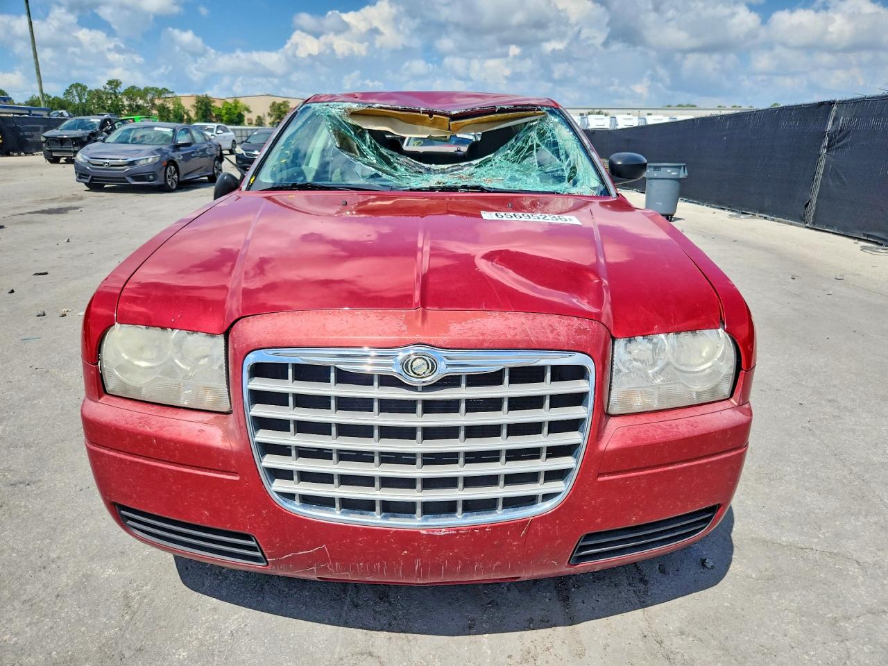 2009 Chrysler 300 Lx Красный vin: 2C3KA43D89H574760
