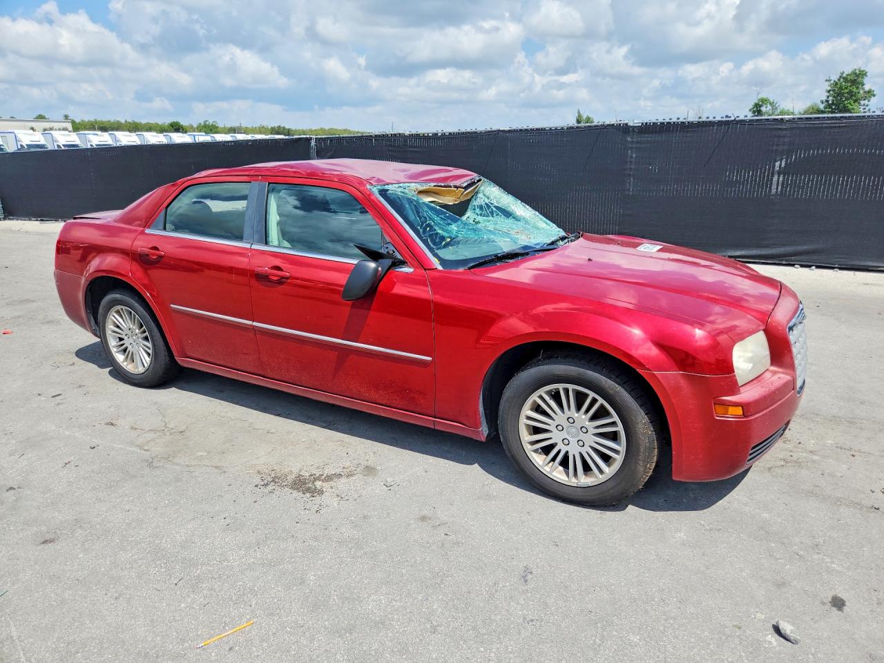 2009 Chrysler 300 Lx Красный vin: 2C3KA43D89H574760