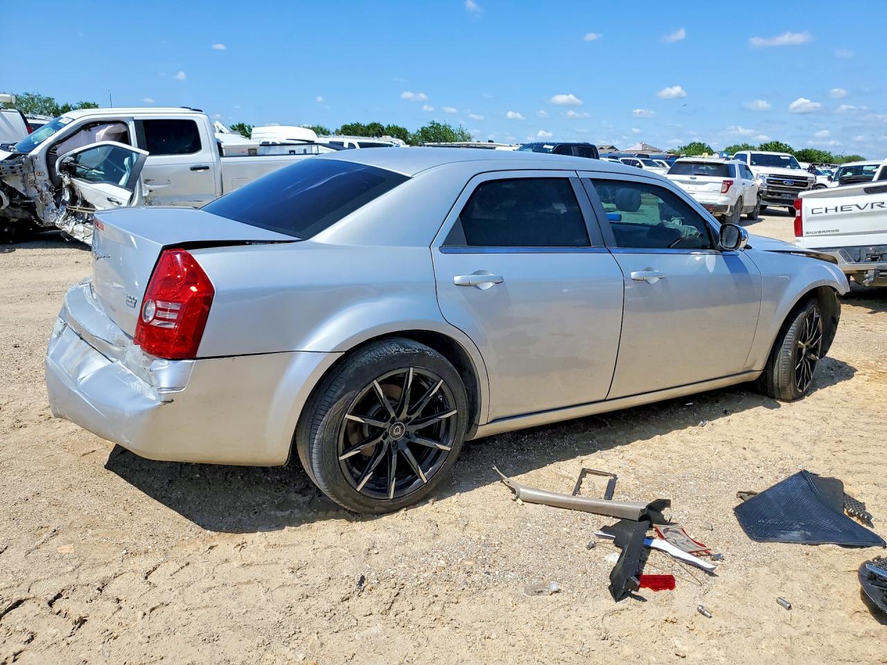 2009 Chrysler 300 Lx Silver vin: 2C3KA43D99H622959
