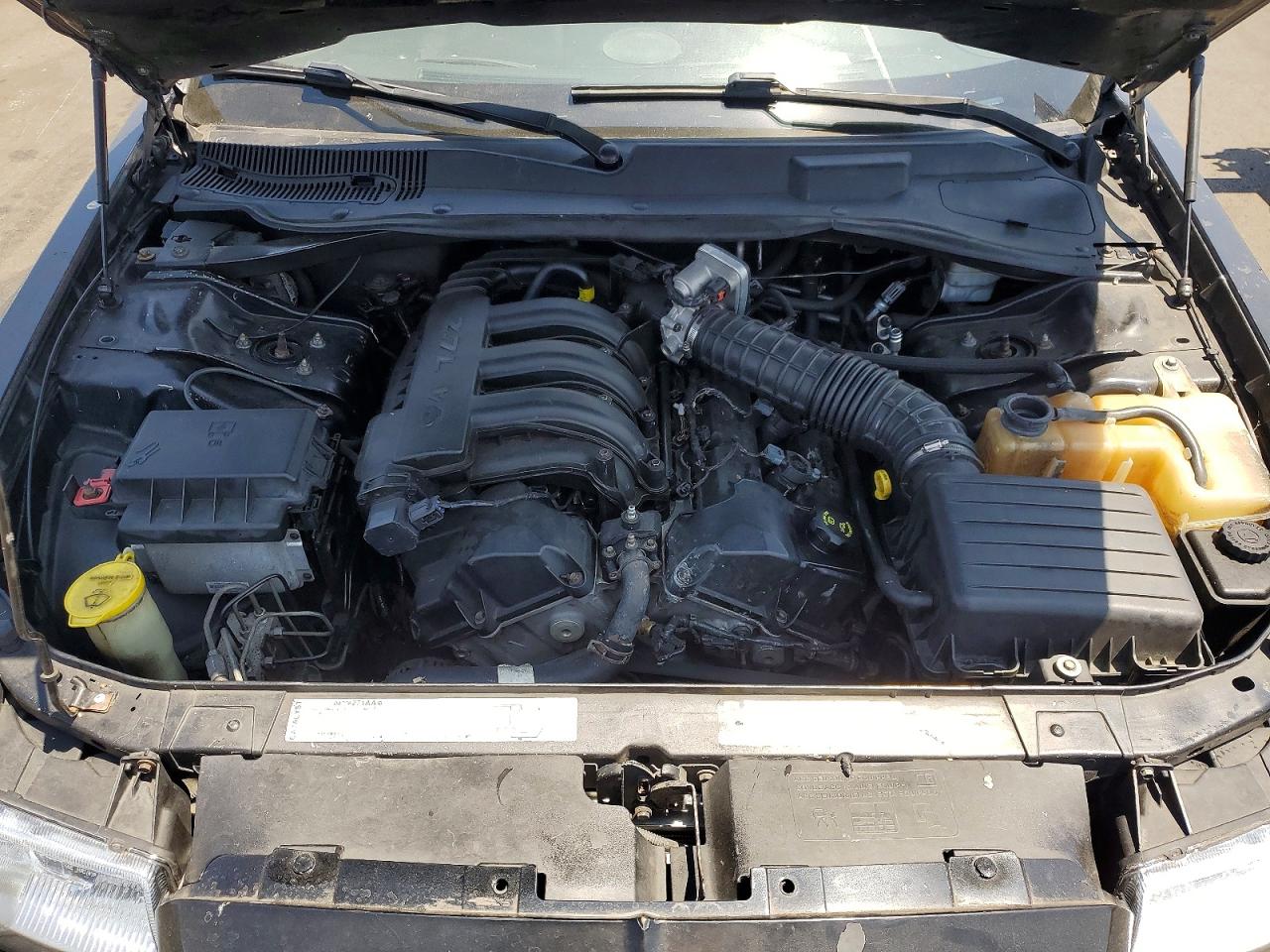 2007 Chrysler 300 Black vin: 2C3KA43R07H889612