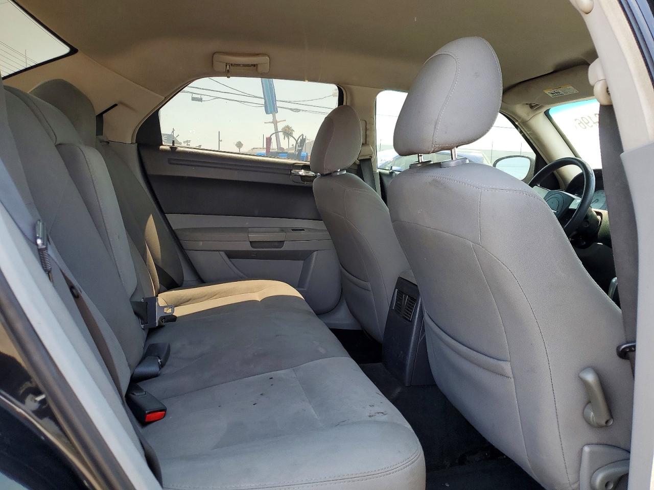 2007 Chrysler 300 Black vin: 2C3KA43R07H889612