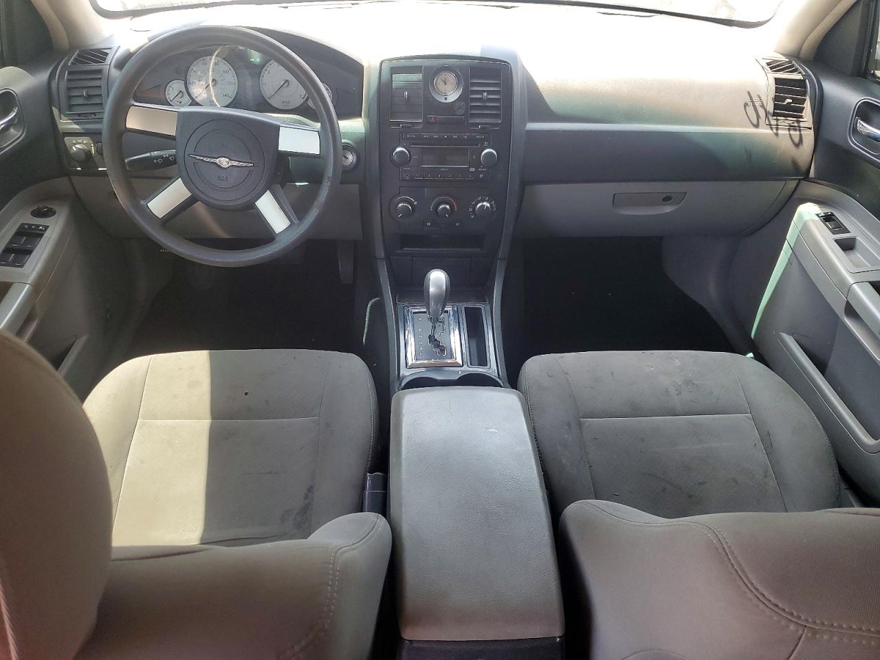 2007 Chrysler 300 Black vin: 2C3KA43R07H889612