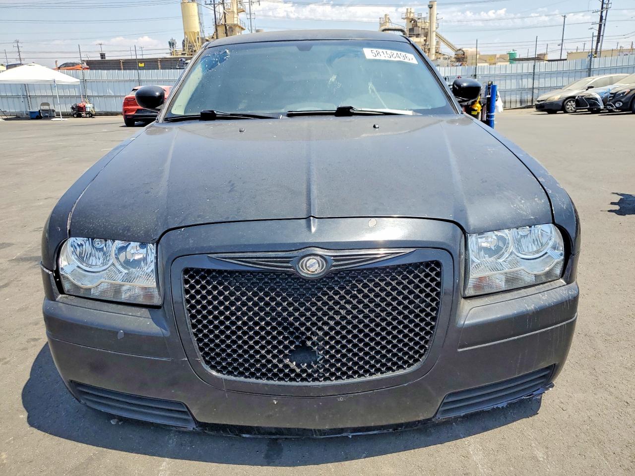 2007 Chrysler 300 Black vin: 2C3KA43R07H889612