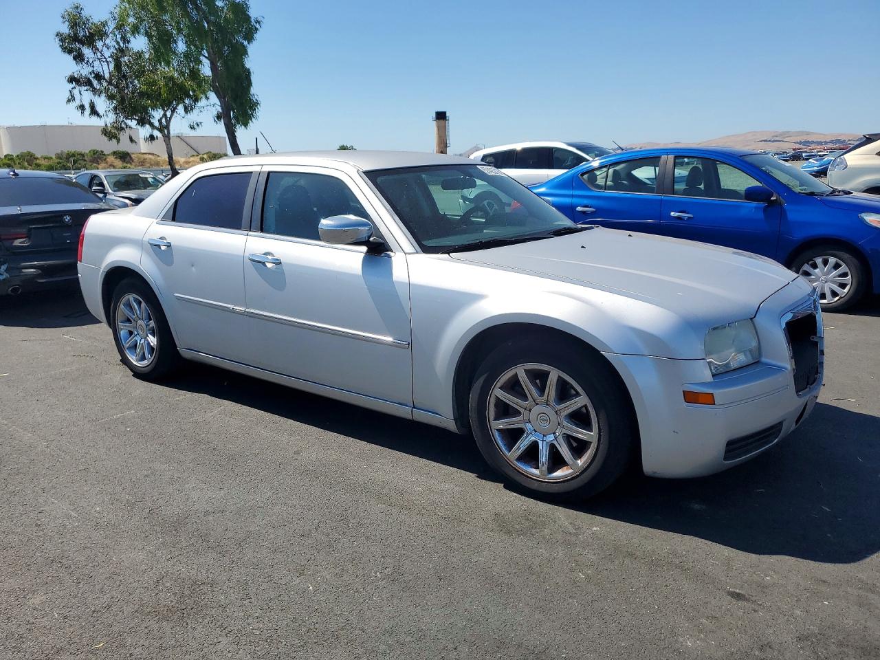 2008 Chrysler 300 Lx Silver vin: 2C3KA43R08H208253