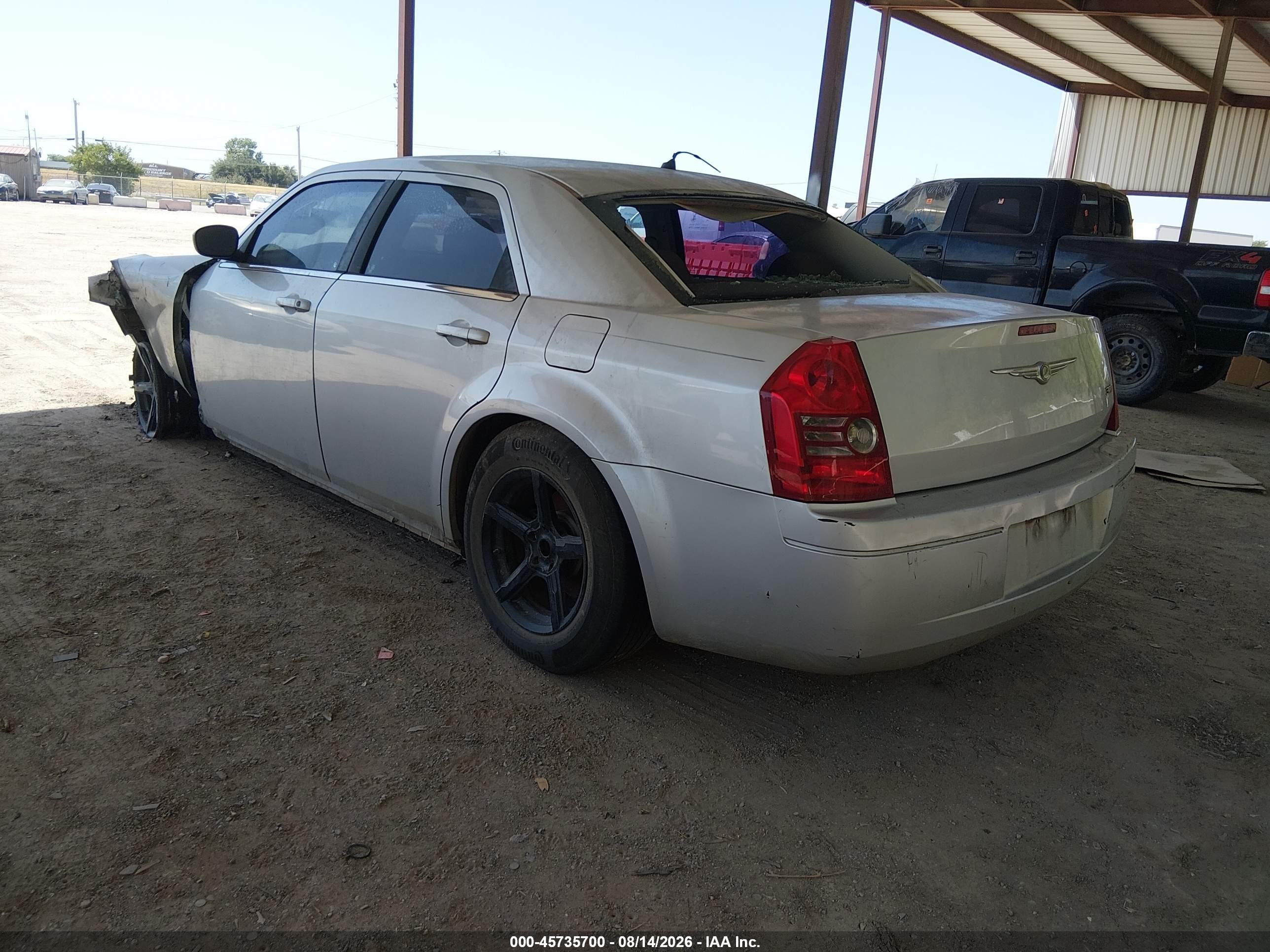 2008 Chrysler 300 Lx Silver vin: 2C3KA43R08H240622