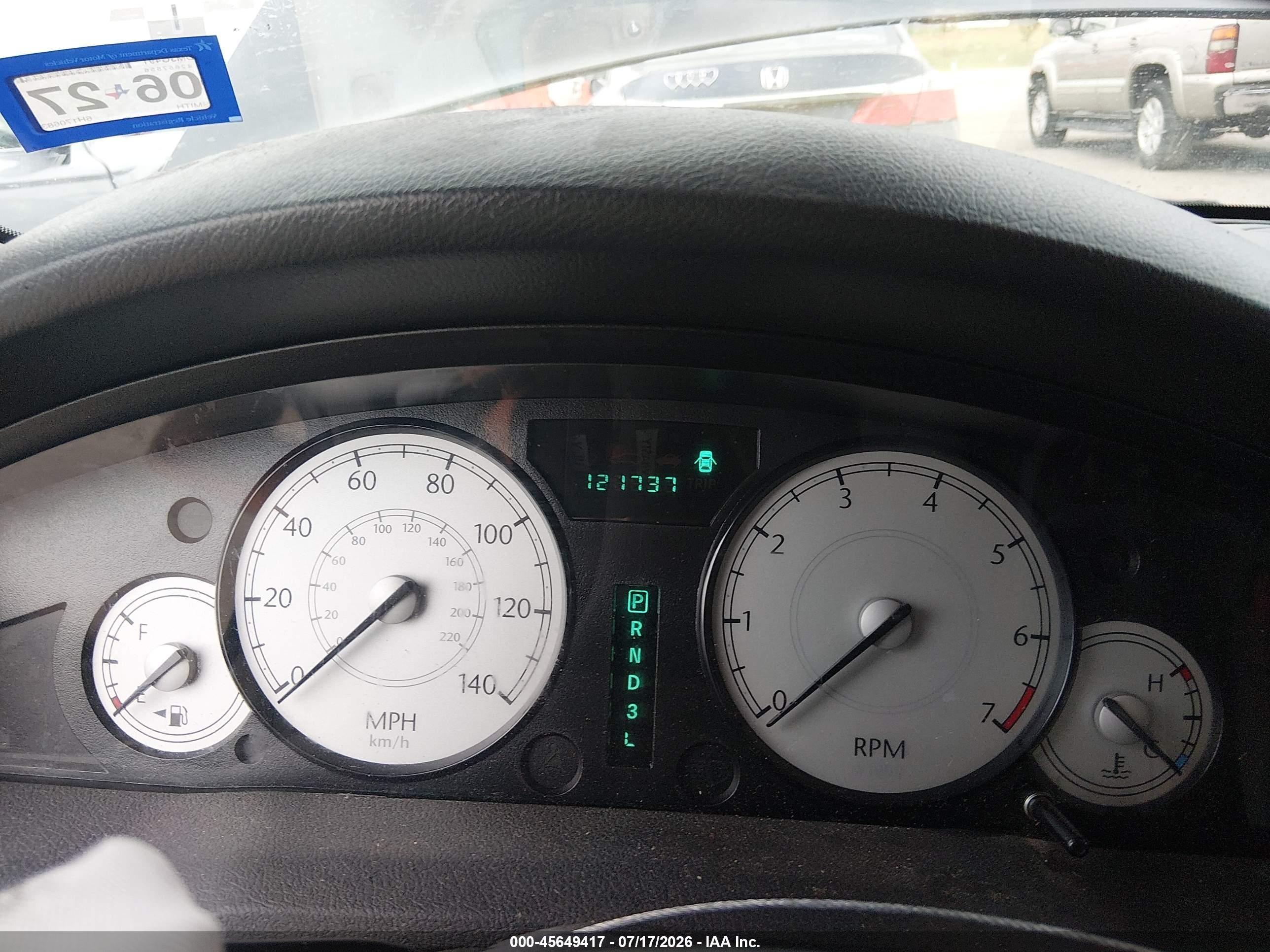 2006 Chrysler 300   Black vin: 2C3KA43R26H170683