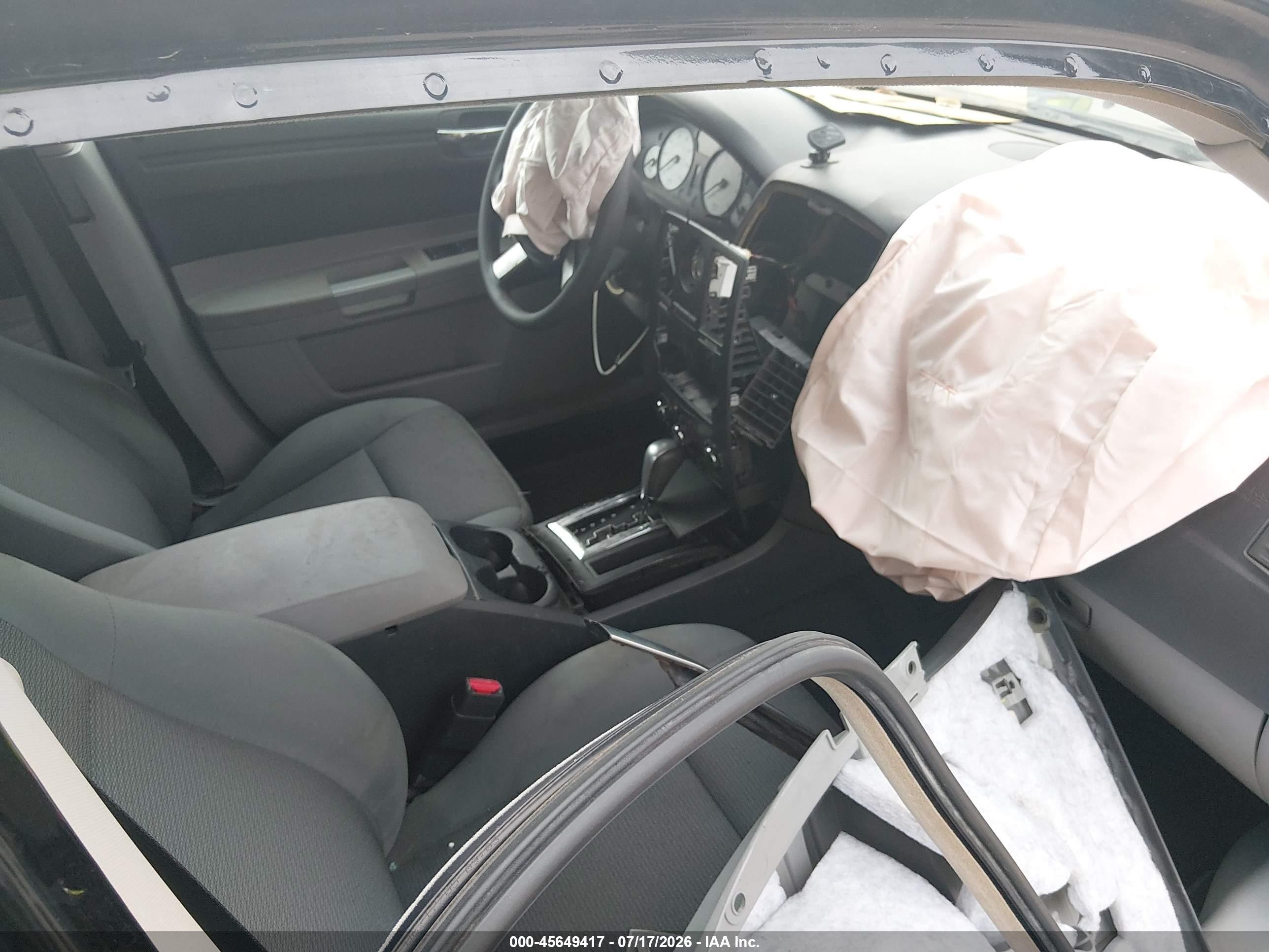 2006 Chrysler 300   Black vin: 2C3KA43R26H170683