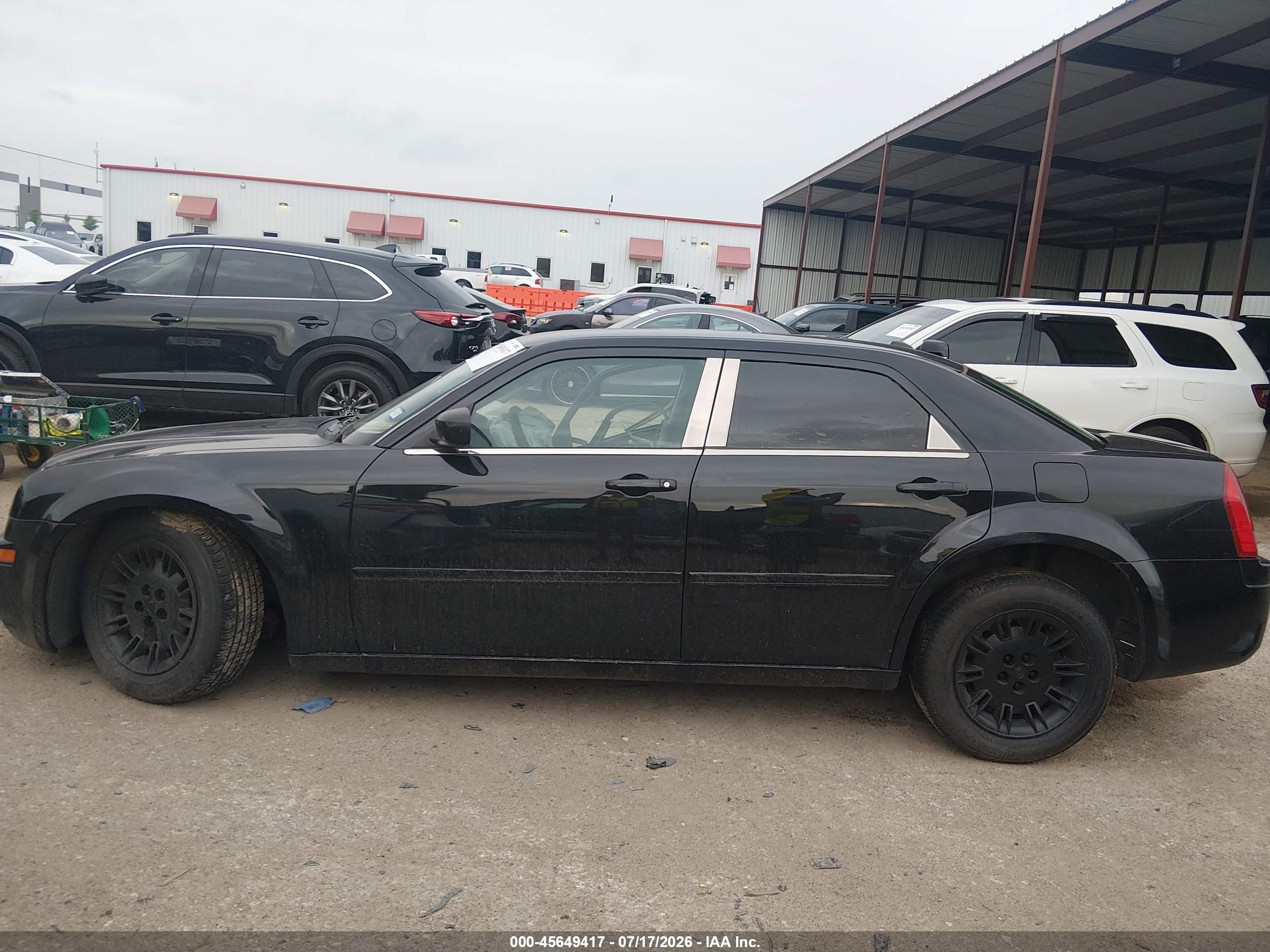 2006 Chrysler 300   Black vin: 2C3KA43R26H170683