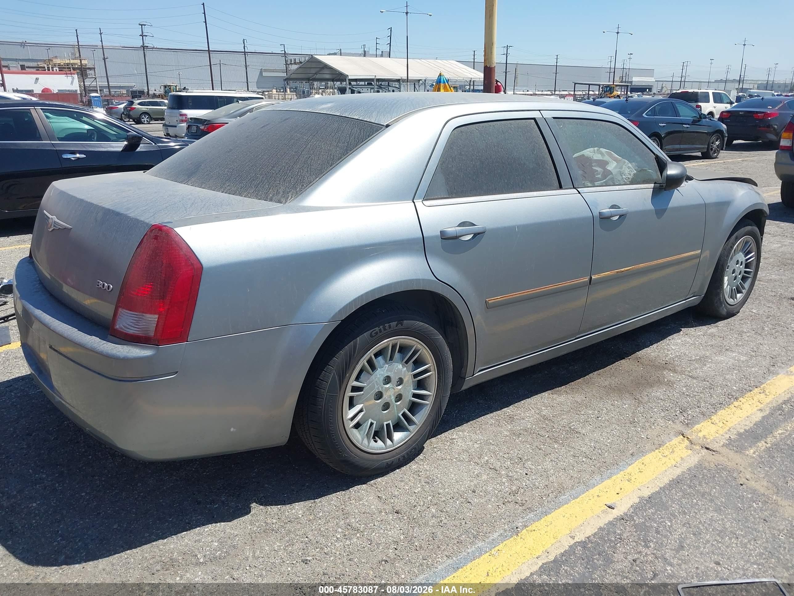 2007 Chrysler 300   Light Blue vin: 2C3KA43R27H799815