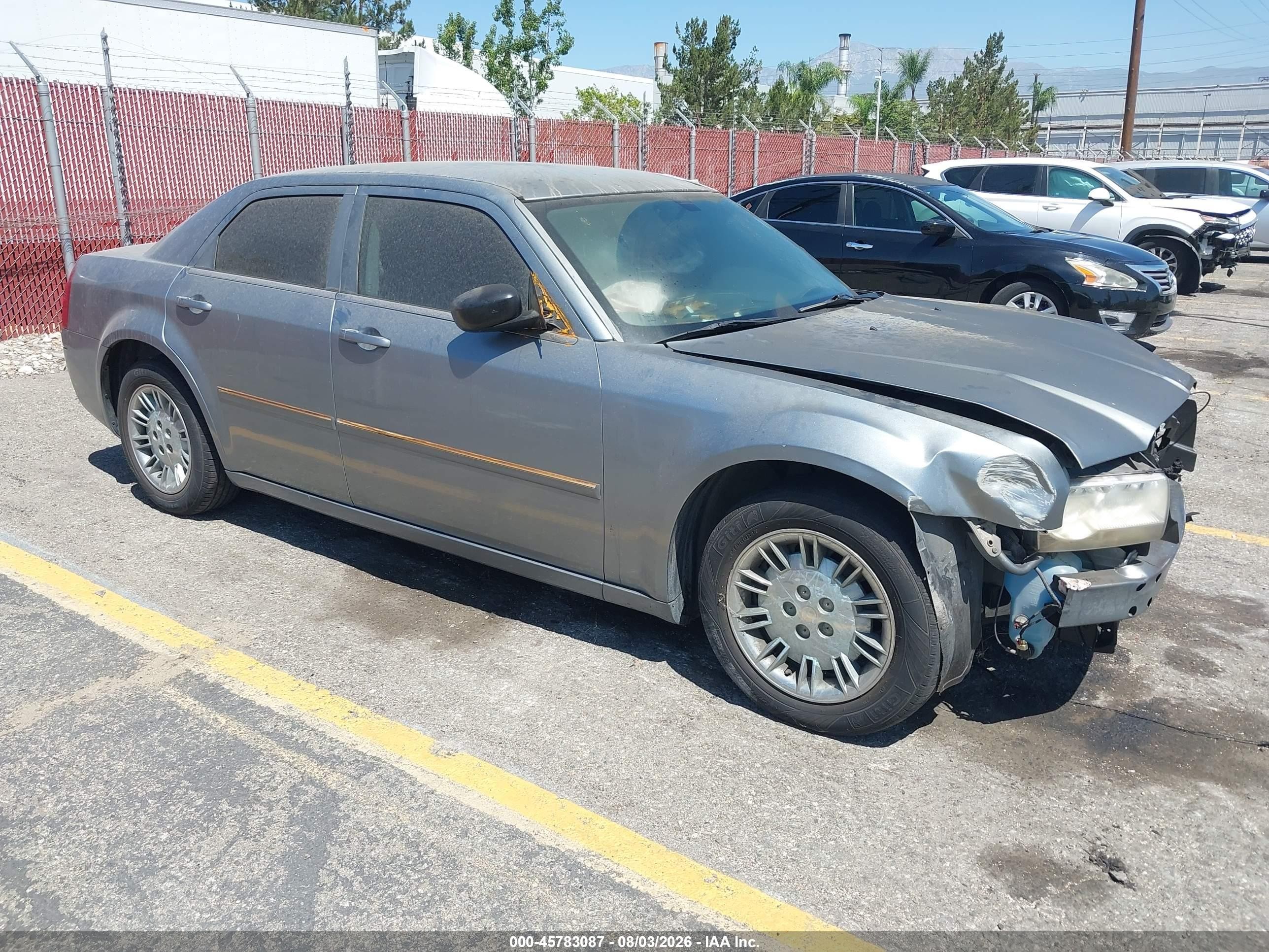2007 Chrysler 300   Light Blue vin: 2C3KA43R27H799815