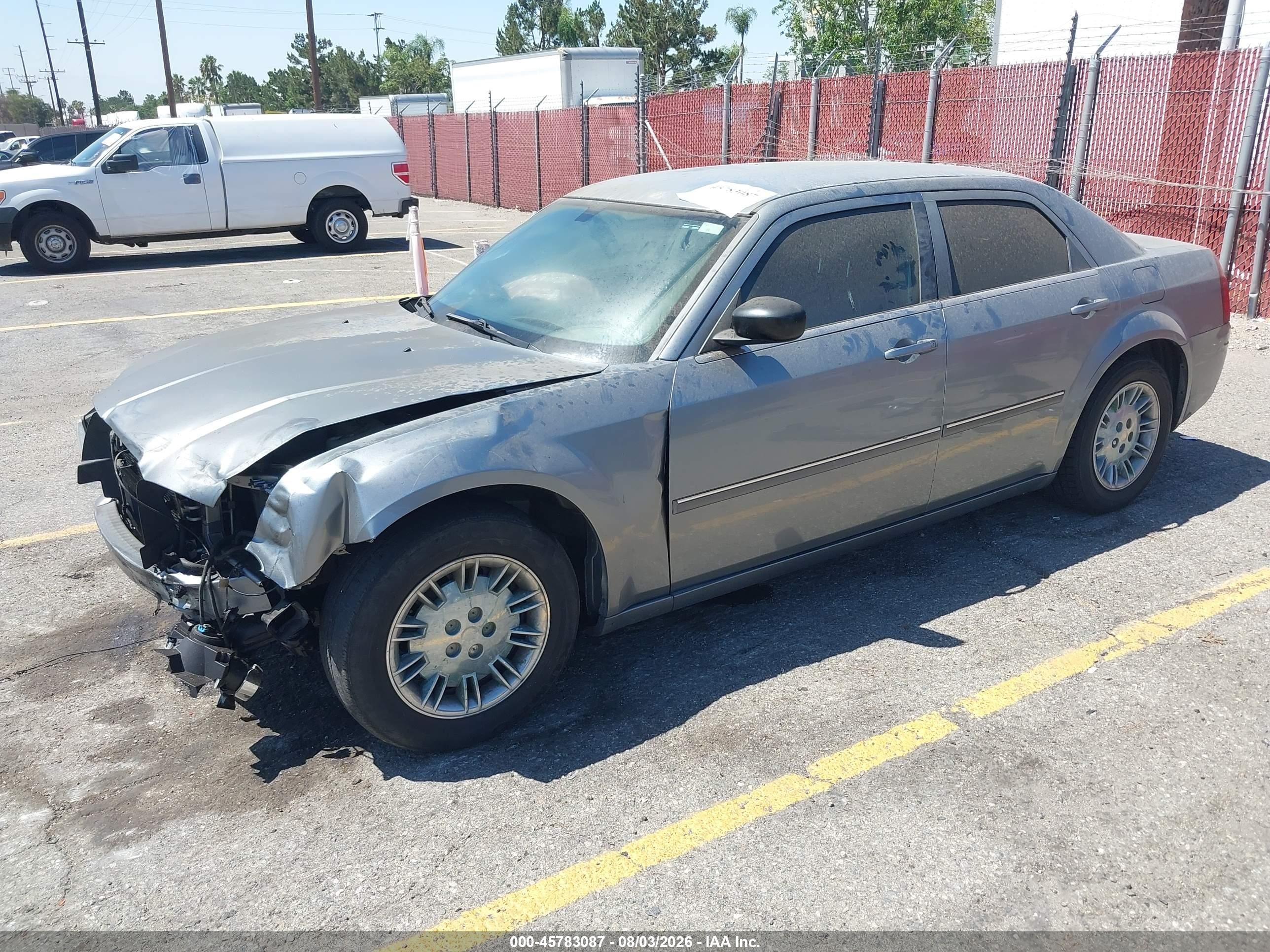 2007 Chrysler 300   Light Blue vin: 2C3KA43R27H799815