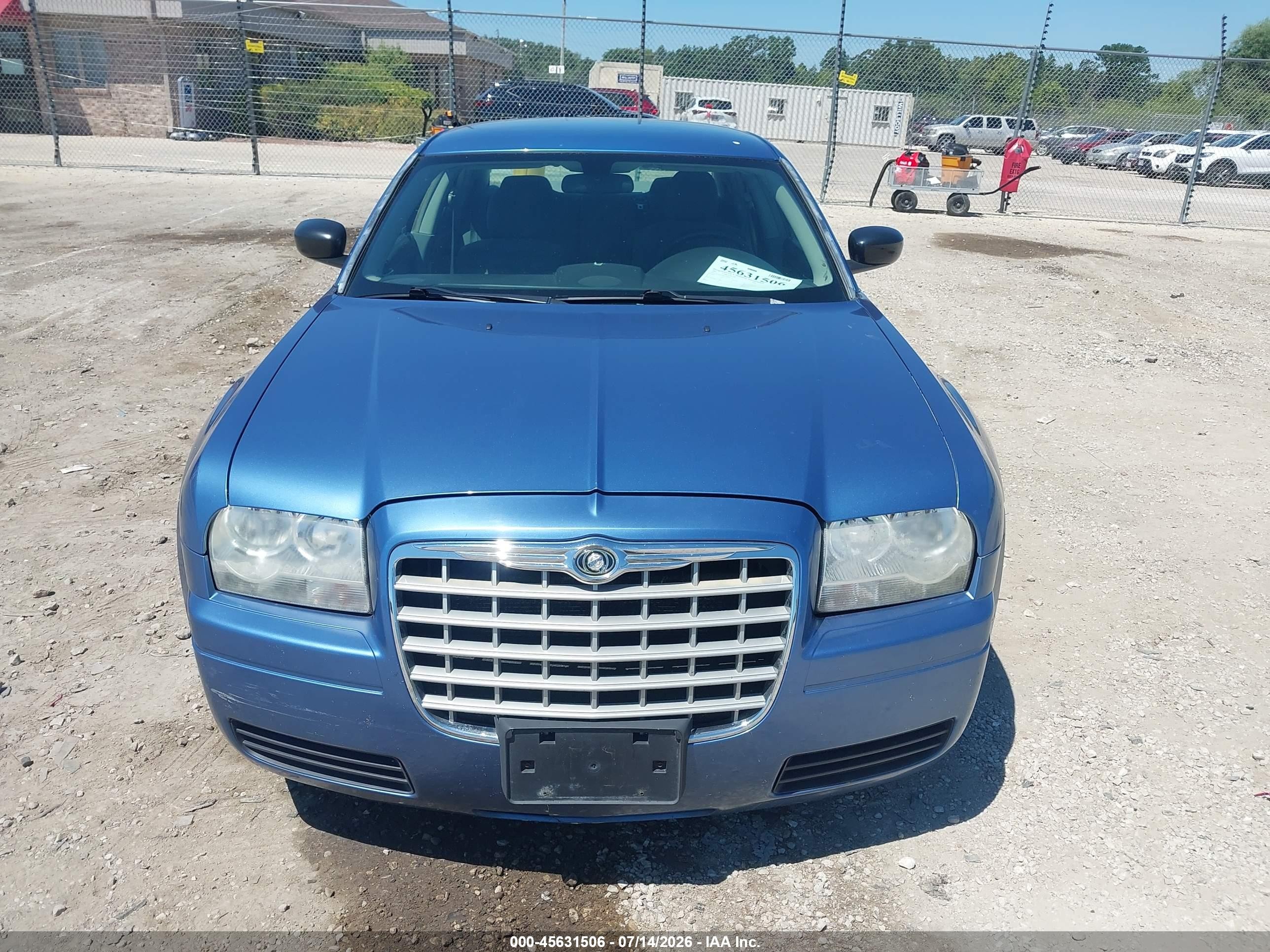 2007 Chrysler 300   Blue vin: 2C3KA43R27H829735
