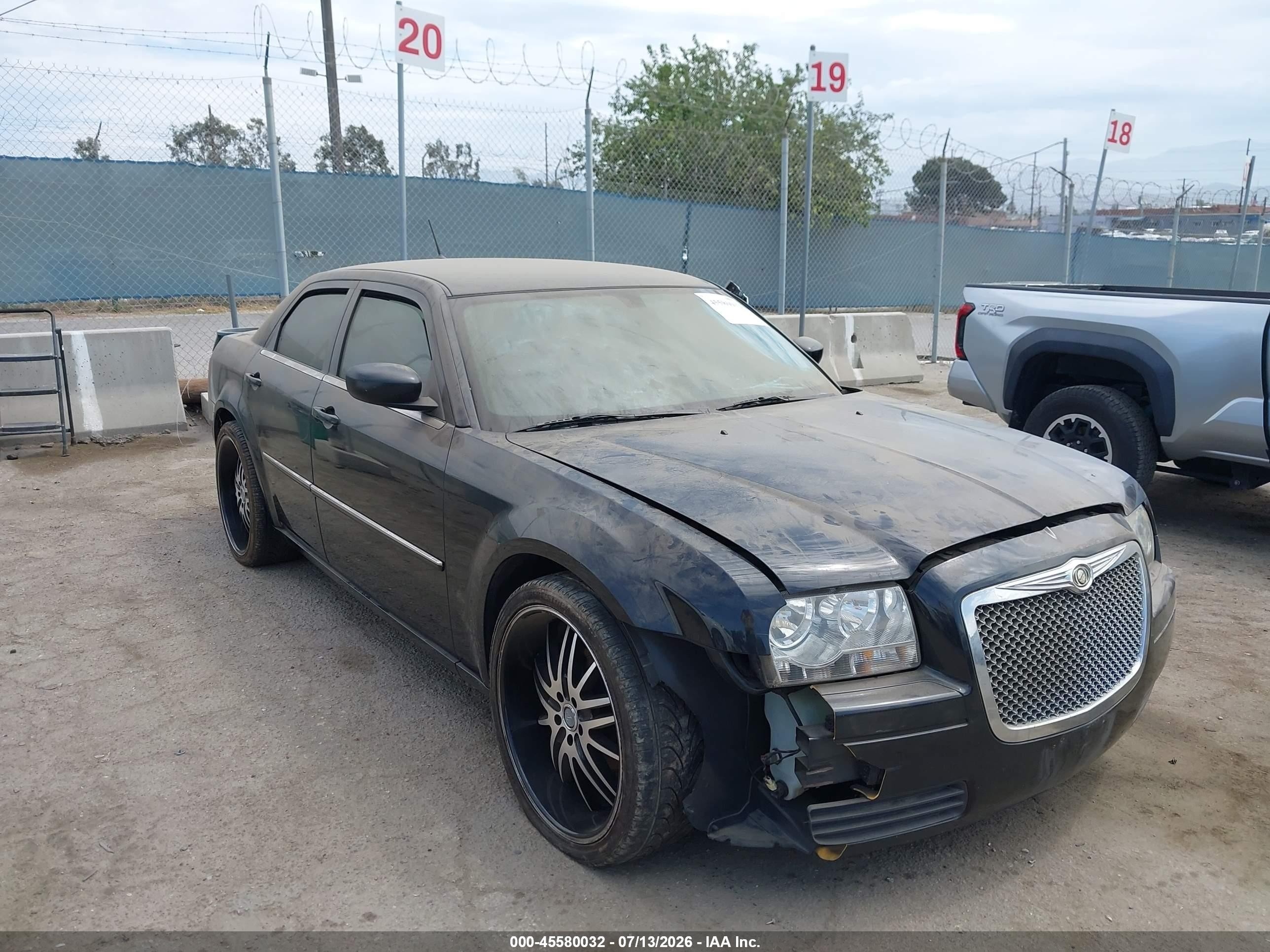 2008 Chrysler 300 Lx Черный vin: 2C3KA43R28H122149