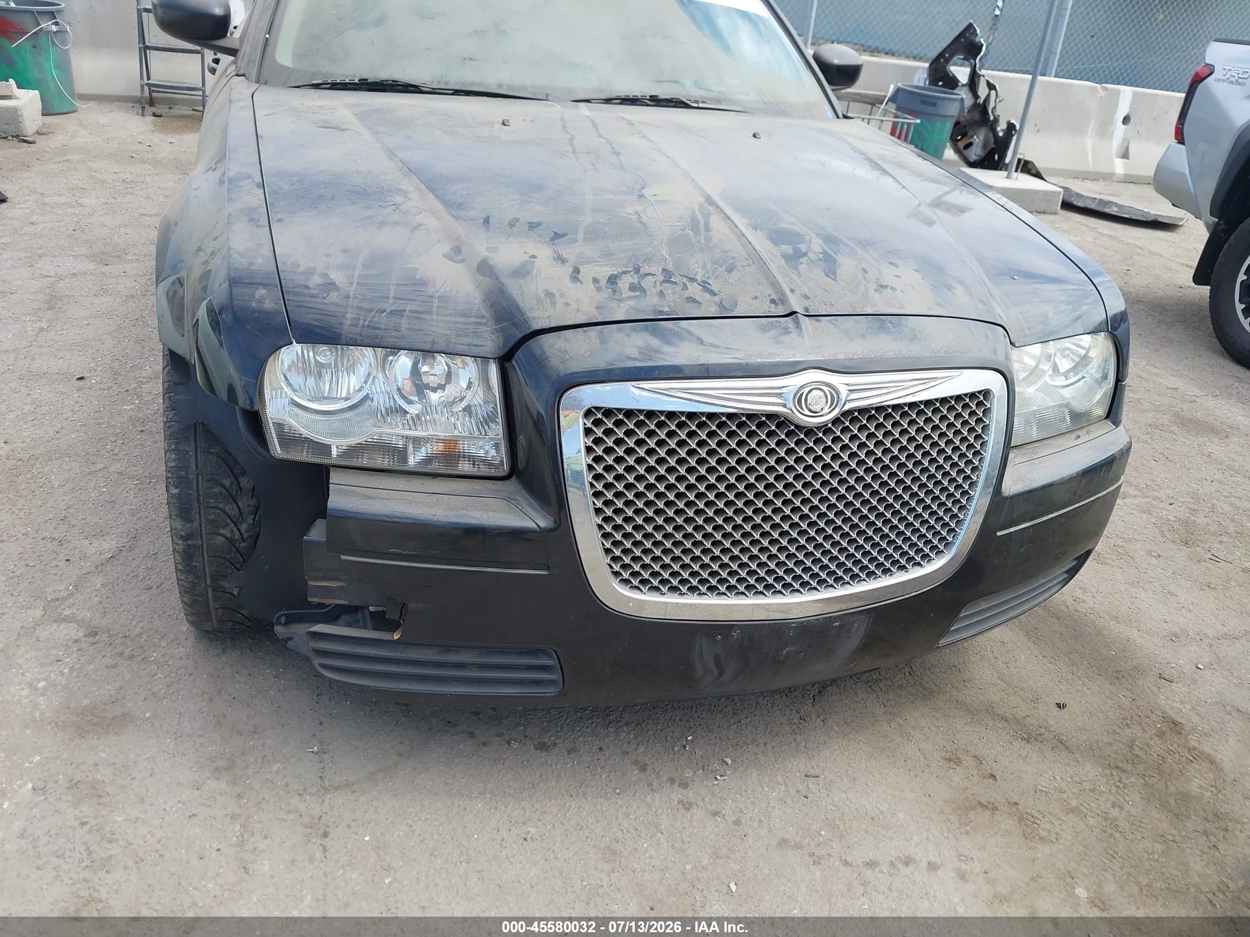 2008 Chrysler 300 Lx Черный vin: 2C3KA43R28H122149