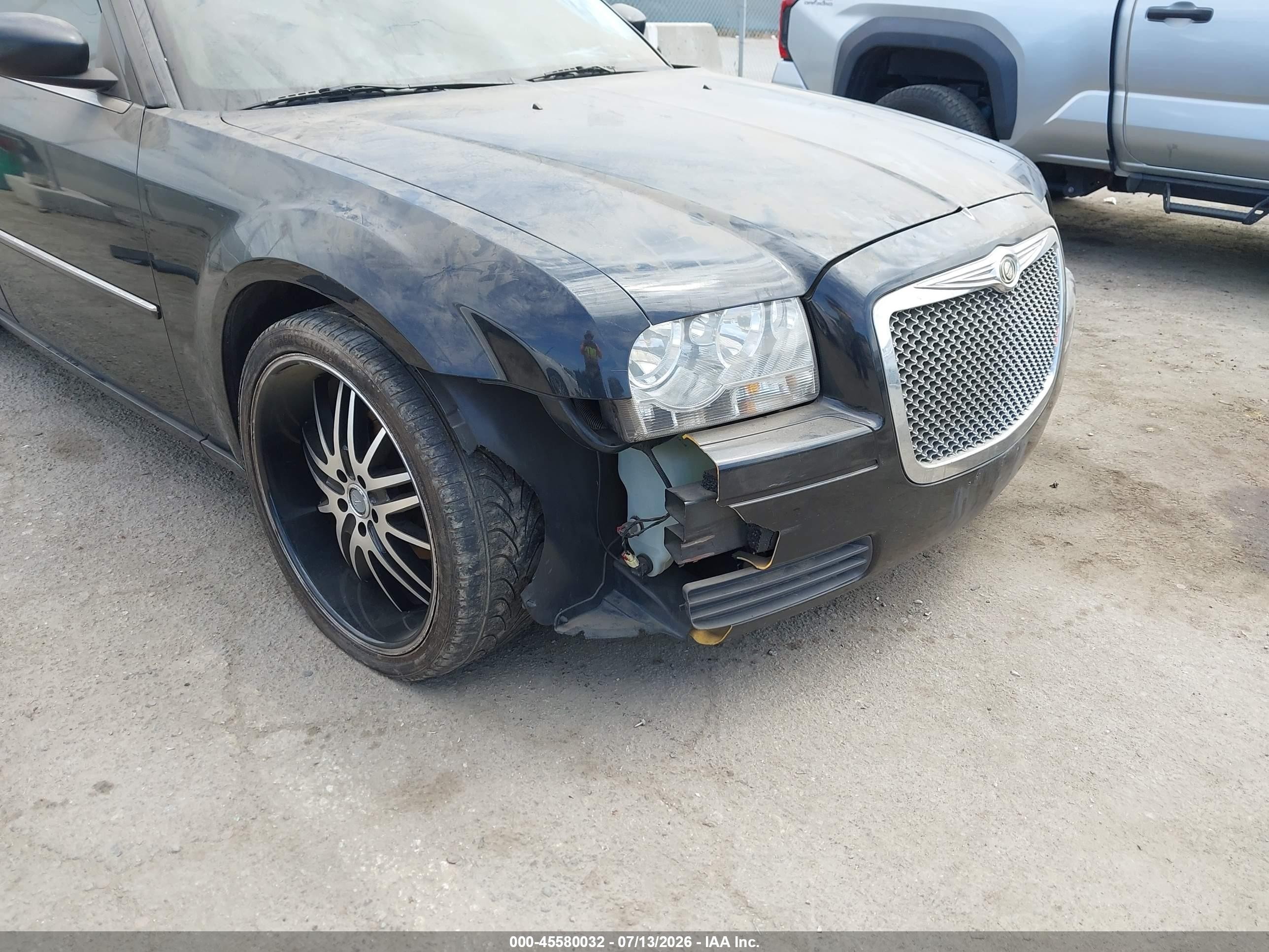 2008 Chrysler 300 Lx Черный vin: 2C3KA43R28H122149