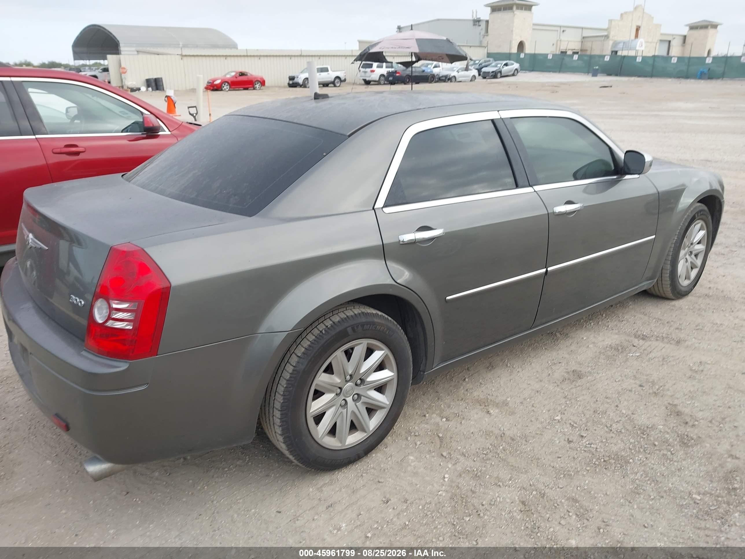 2008 Chrysler 300 Lx Gray vin: 2C3KA43R28H123768