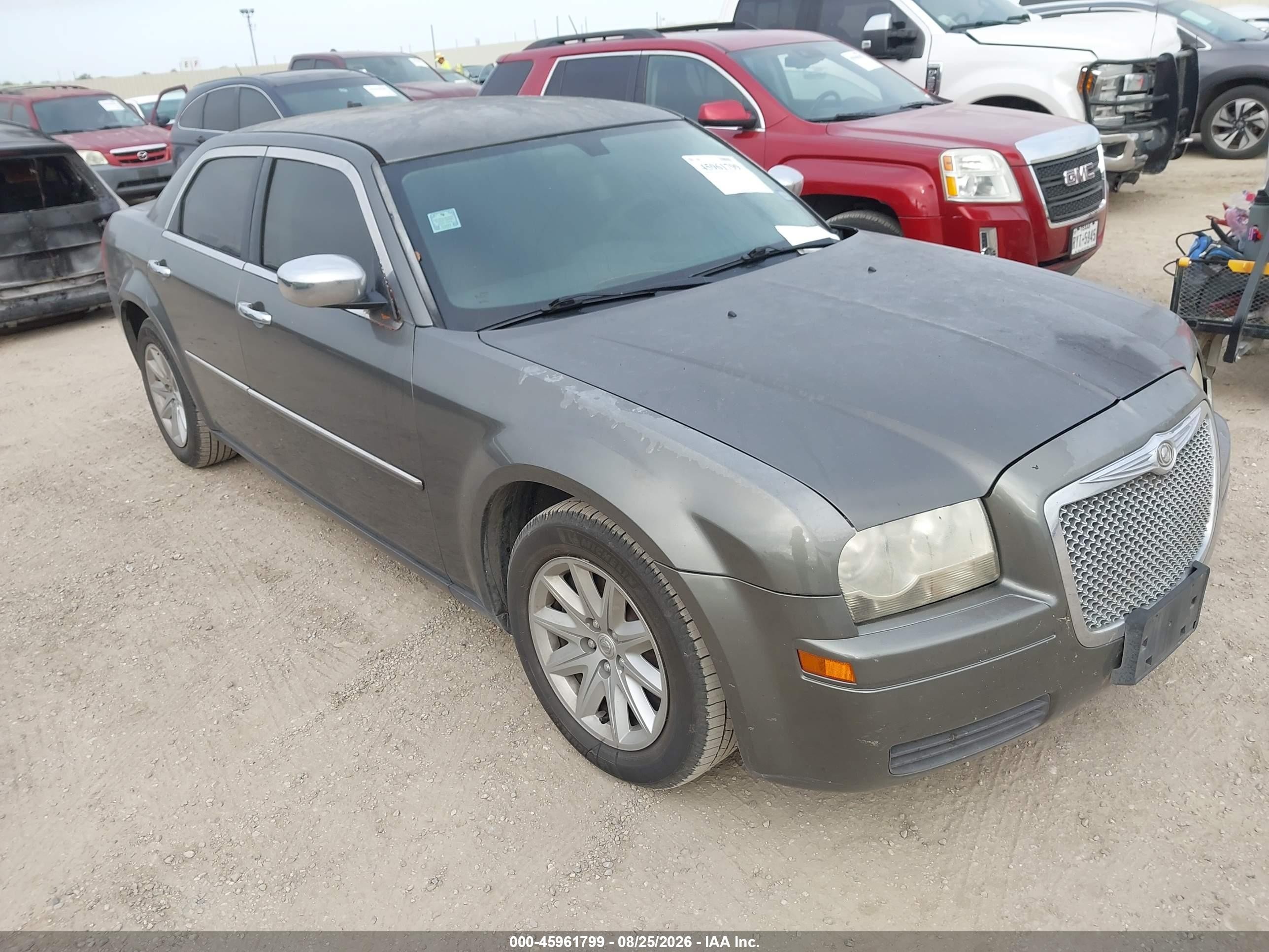 2008 Chrysler 300 Lx Gray vin: 2C3KA43R28H123768