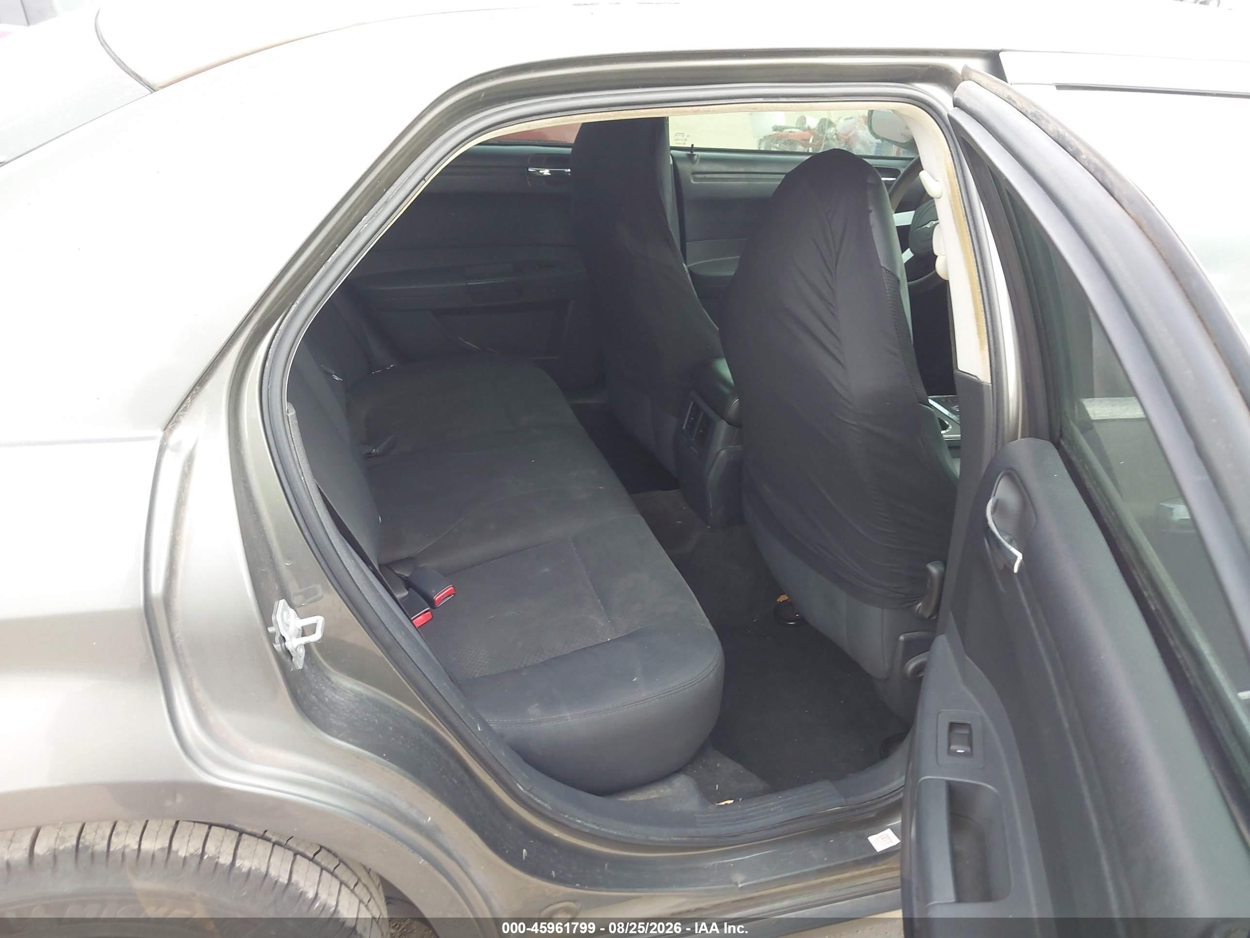 2008 Chrysler 300 Lx Gray vin: 2C3KA43R28H123768
