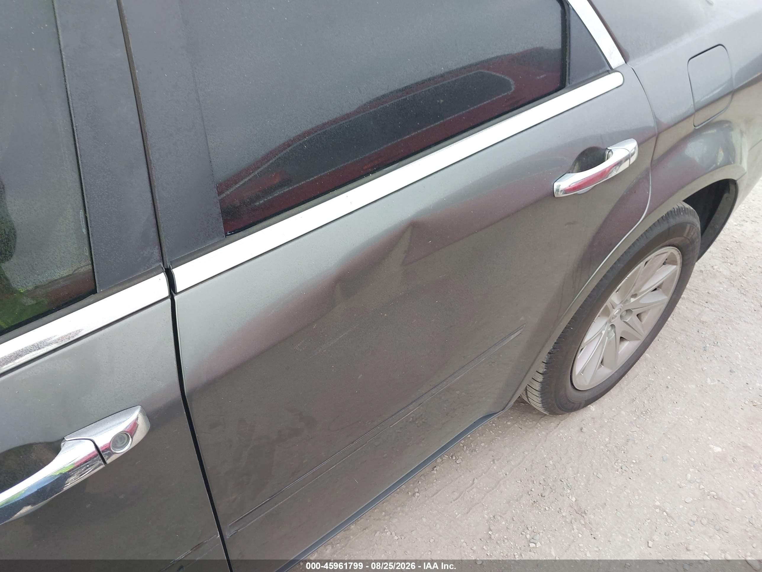 2008 Chrysler 300 Lx Gray vin: 2C3KA43R28H123768