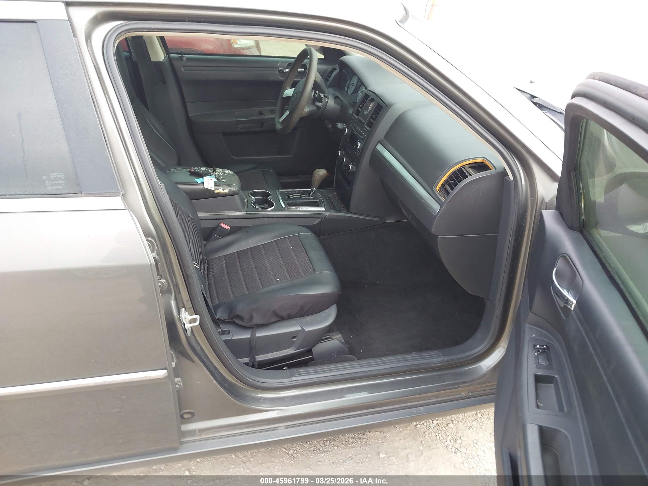 2008 Chrysler 300 Lx Gray vin: 2C3KA43R28H123768