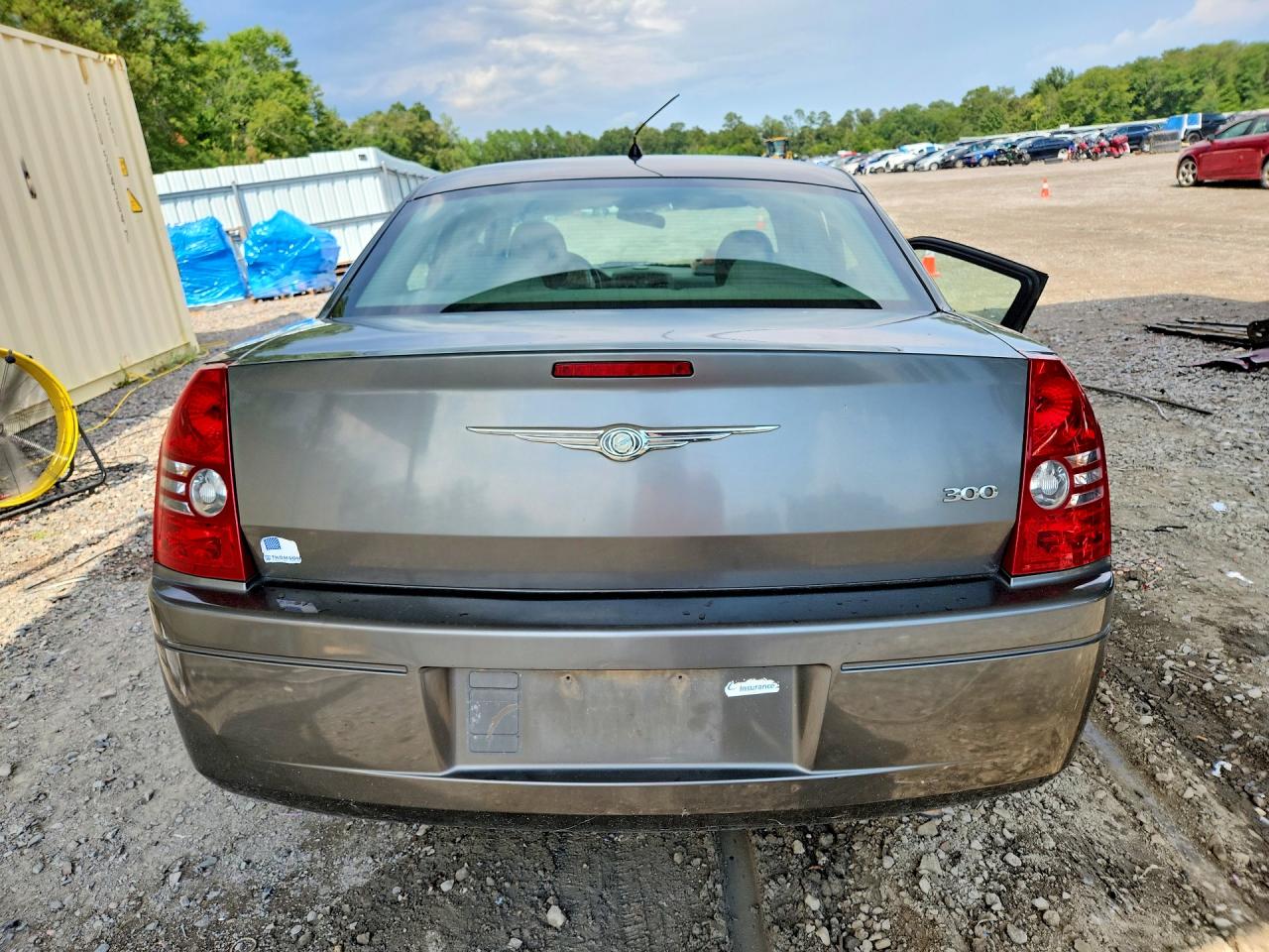 2008 Chrysler 300 Lx Charcoal vin: 2C3KA43R28H133605