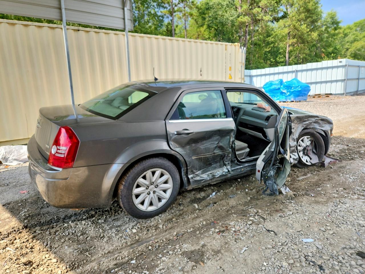 2008 Chrysler 300 Lx Charcoal vin: 2C3KA43R28H133605