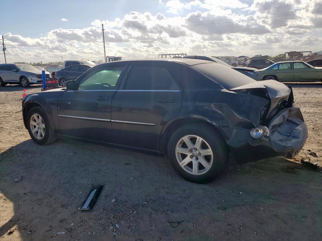 2008 Chrysler 300 Lx Black vin: 2C3KA43R38H253350