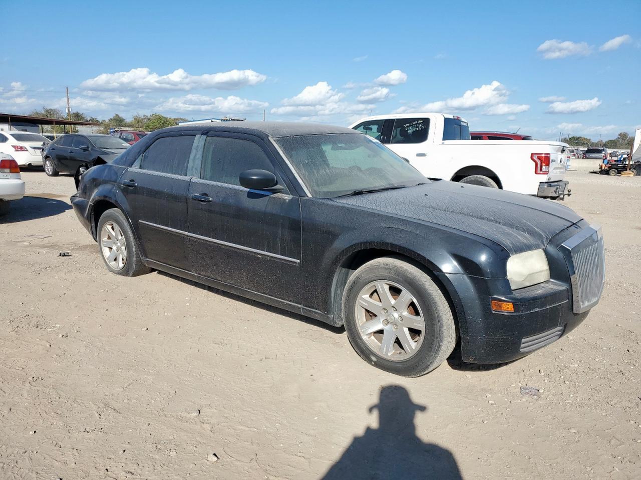 2008 Chrysler 300 Lx Black vin: 2C3KA43R38H253350
