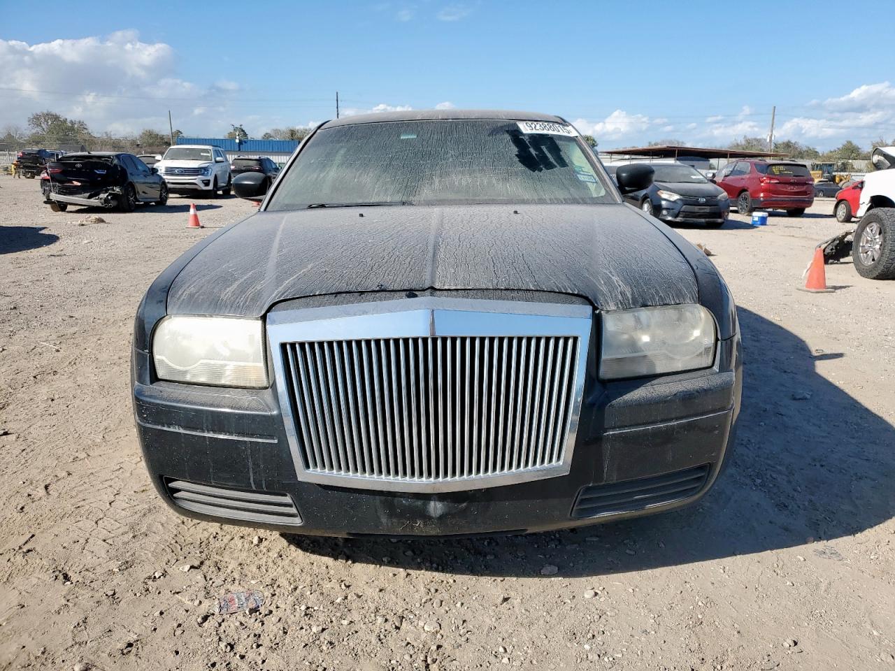 2008 Chrysler 300 Lx Black vin: 2C3KA43R38H253350