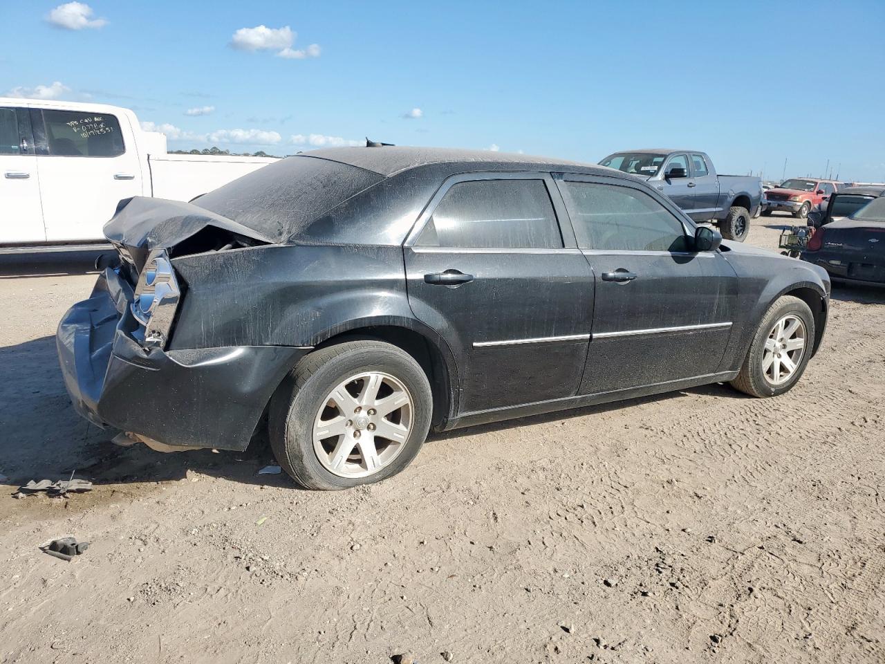 2008 Chrysler 300 Lx Black vin: 2C3KA43R38H253350