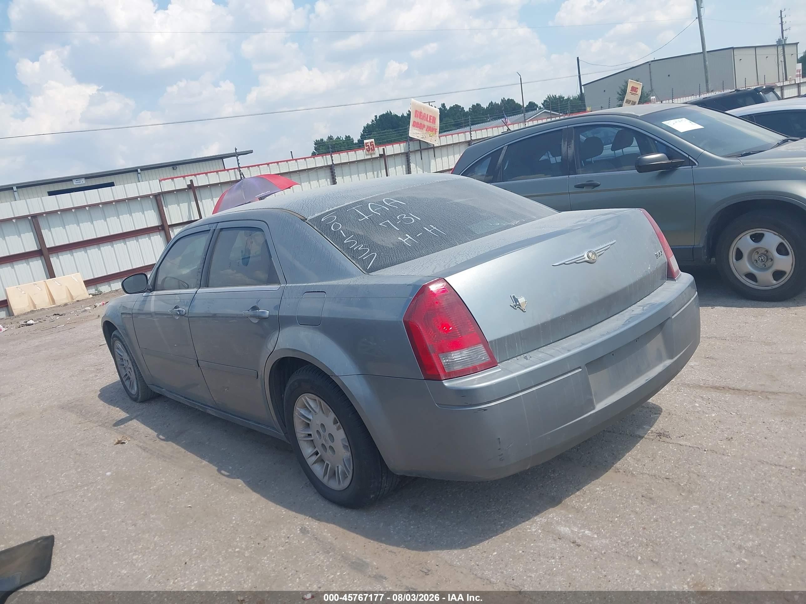 2006 Chrysler 300   Light Blue vin: 2C3KA43R46H501537
