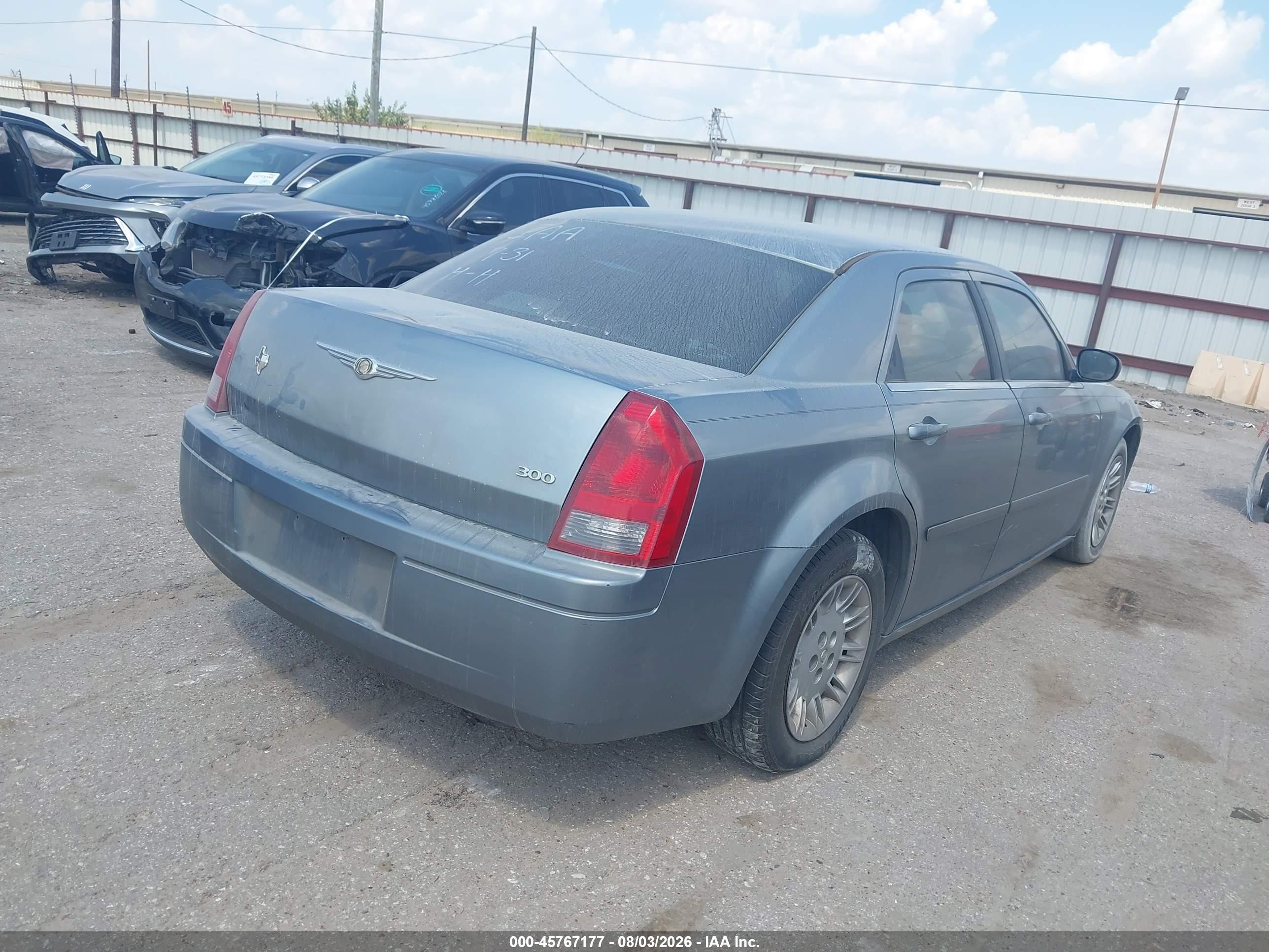 2006 Chrysler 300   Light Blue vin: 2C3KA43R46H501537